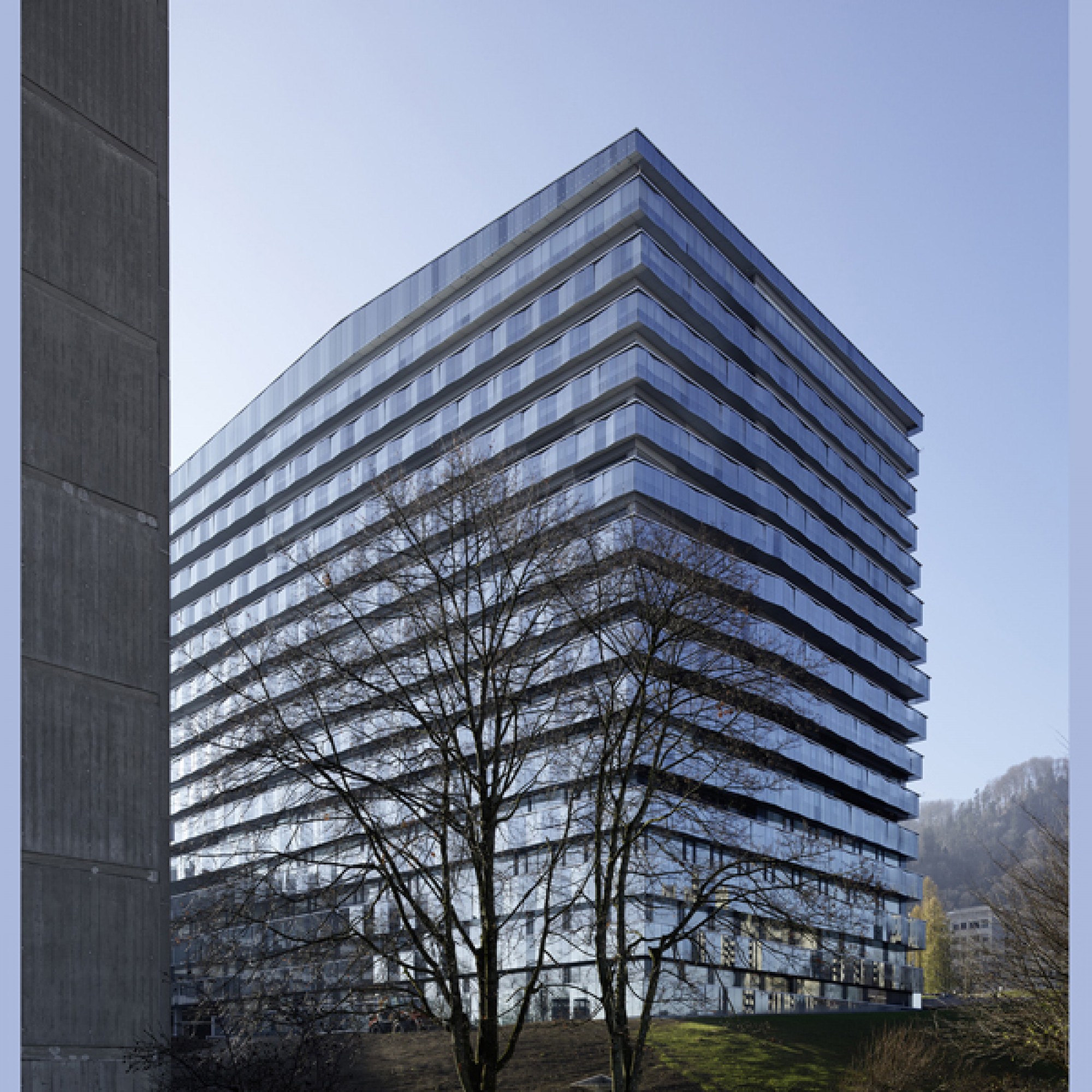 Das neue Bettenhaus des Stadtspitals Triemli (Ralph Feiner)