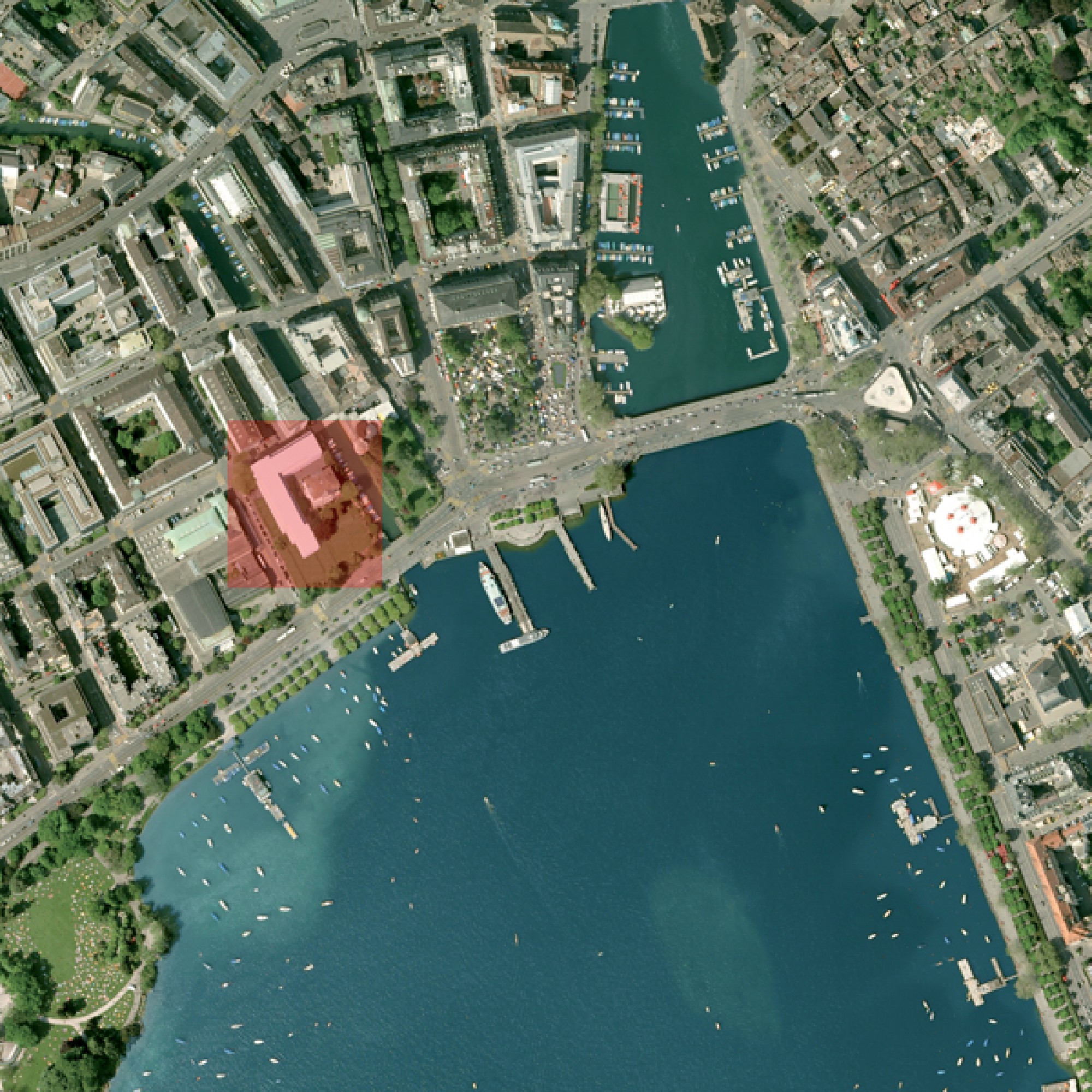 Das Grundstück ist eins der begehrtesten in der Stadt Zürich.