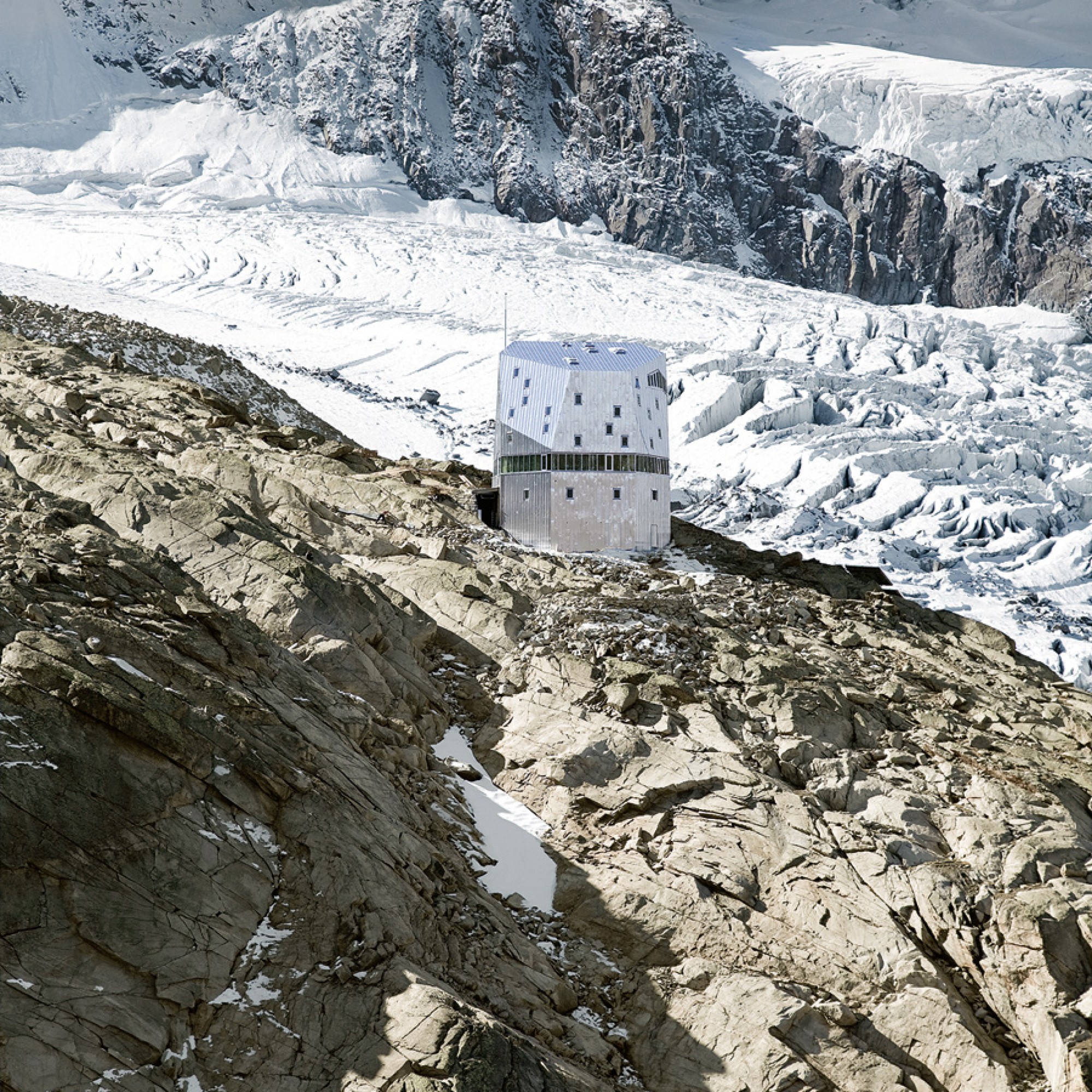 Monte-Rosa-Hütte (ETH-Studio Monte Rosa/Tonatiuh Ambrosetti, 2009)