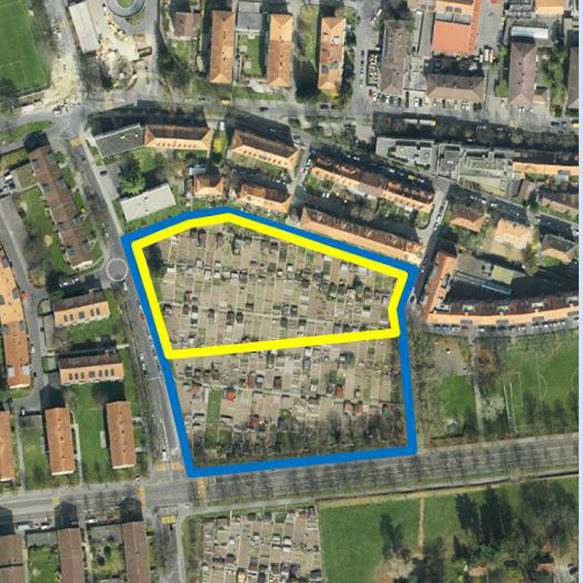 Auf diesem Areal ist der günstige Wohnraum geplant. (Bilder zvg)