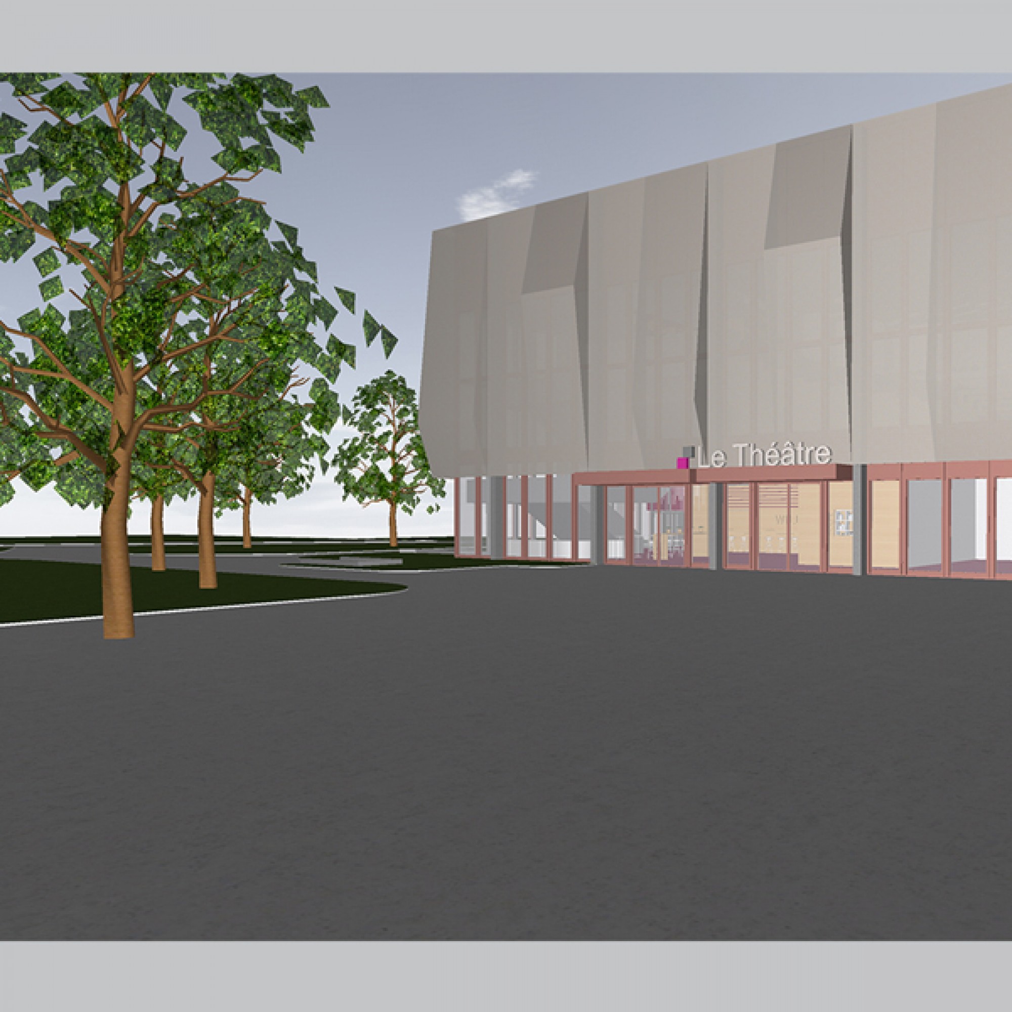 Aussenansicht des neuen Le Théâtre in Emmens Kongresszentrum Gersag. 1/8 (Bilder zvg)