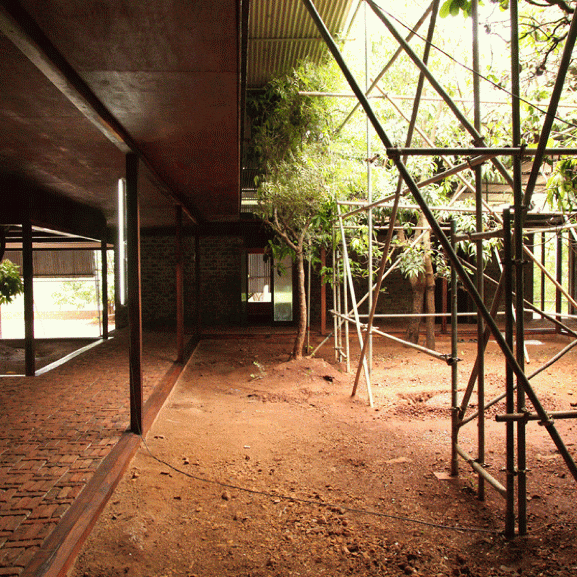 Studio Mumbai architects, Haus mit 9 Zimmern, Kankeshwar, Maharashtra\Indien, 2014 (Mitul Desai / DAM) 