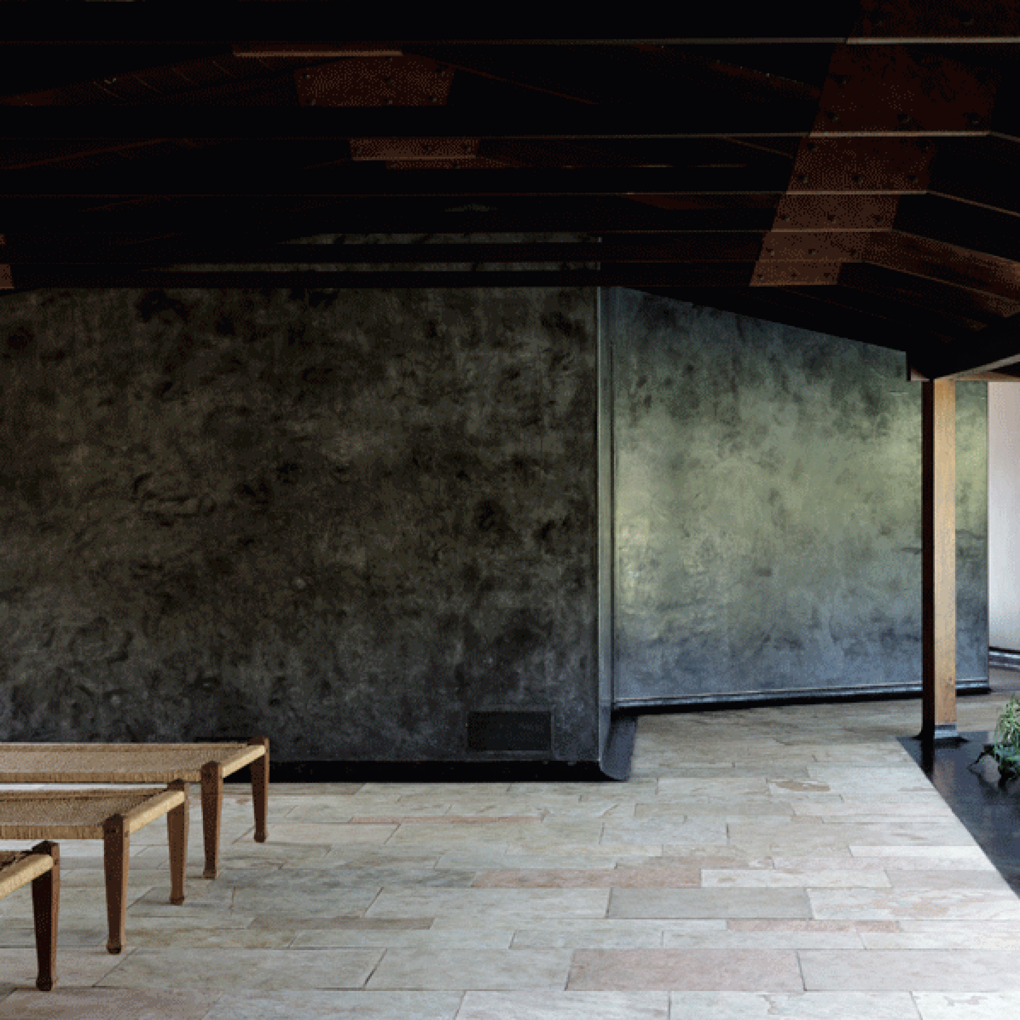 Studio Mumbai architects, Haus Tara, Kashid, Maharashtra\Indien, 2005 (Hélène Binet / DAM)