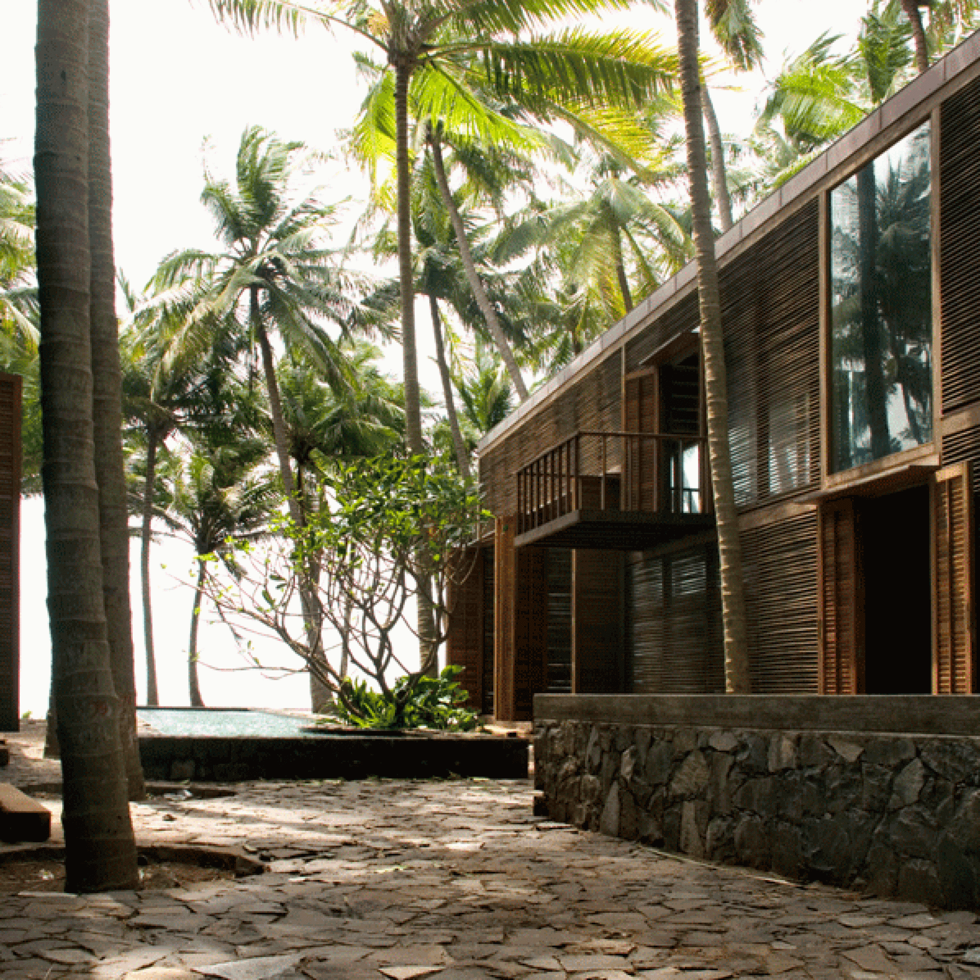 Studio Mumbai architects, Haus Palmyra, Nandgaon, Maharashtra\Indien, 2007 (Studio Mumbai / DAM)