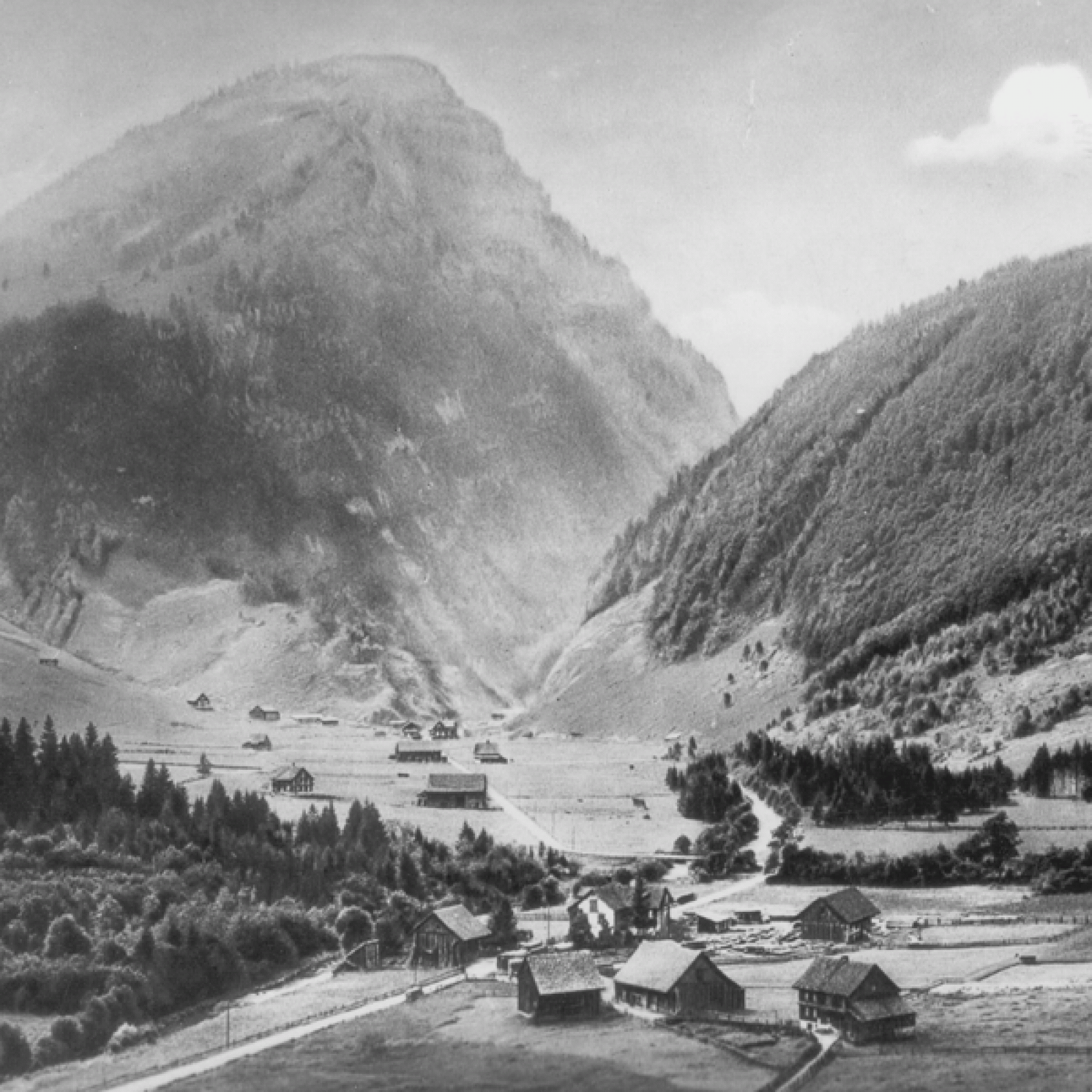 Das Tal vor dem Wägitalersee im Kanton Schwyz. (Oetiker, Männedorf, www.digy.ch)