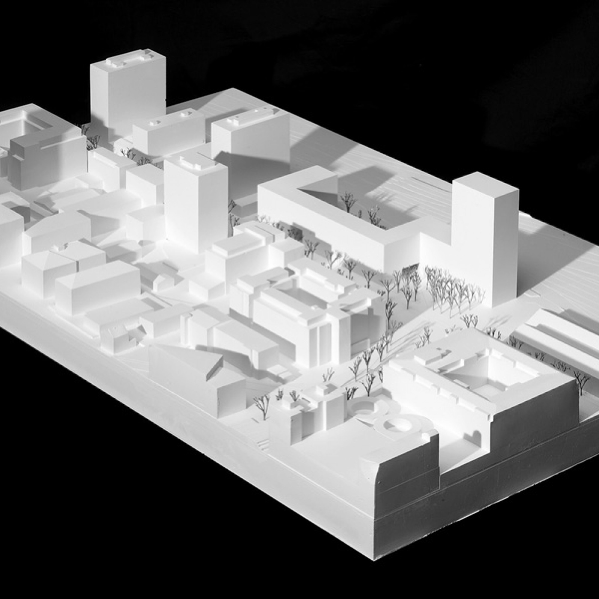 Modell des Siegerprojekts „Mira“