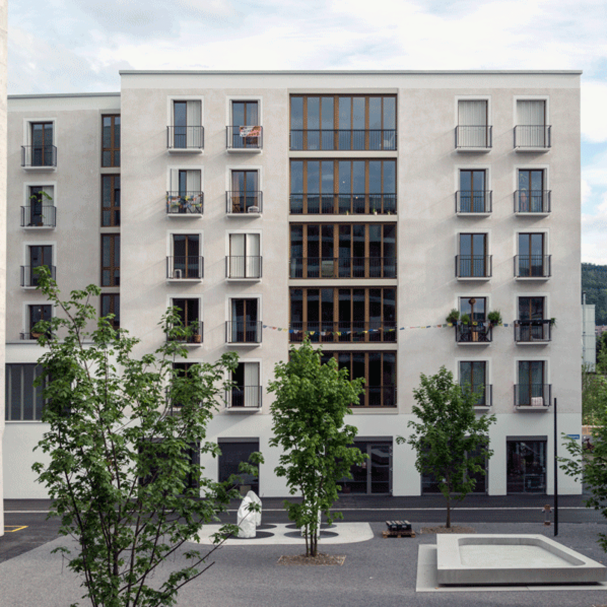 Sonderpreis: Clusterhaus in Zürich, Duplex Architekten. (Johannes Marburg) 1/6