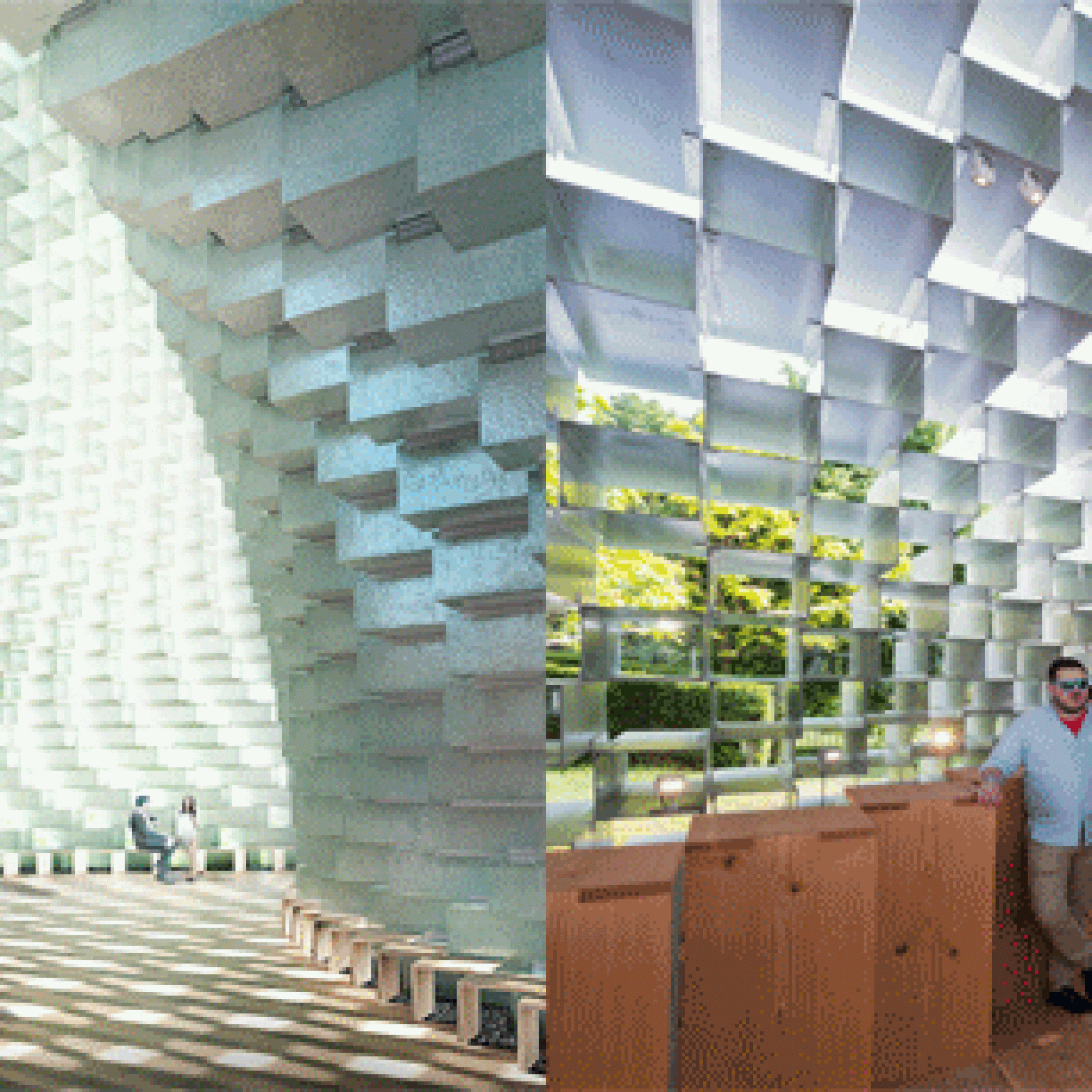 Der Serpintine-Pavillon von Bjarke Ingels von innen... (Bjarke Ingels Group BIG / zvg) 1/6