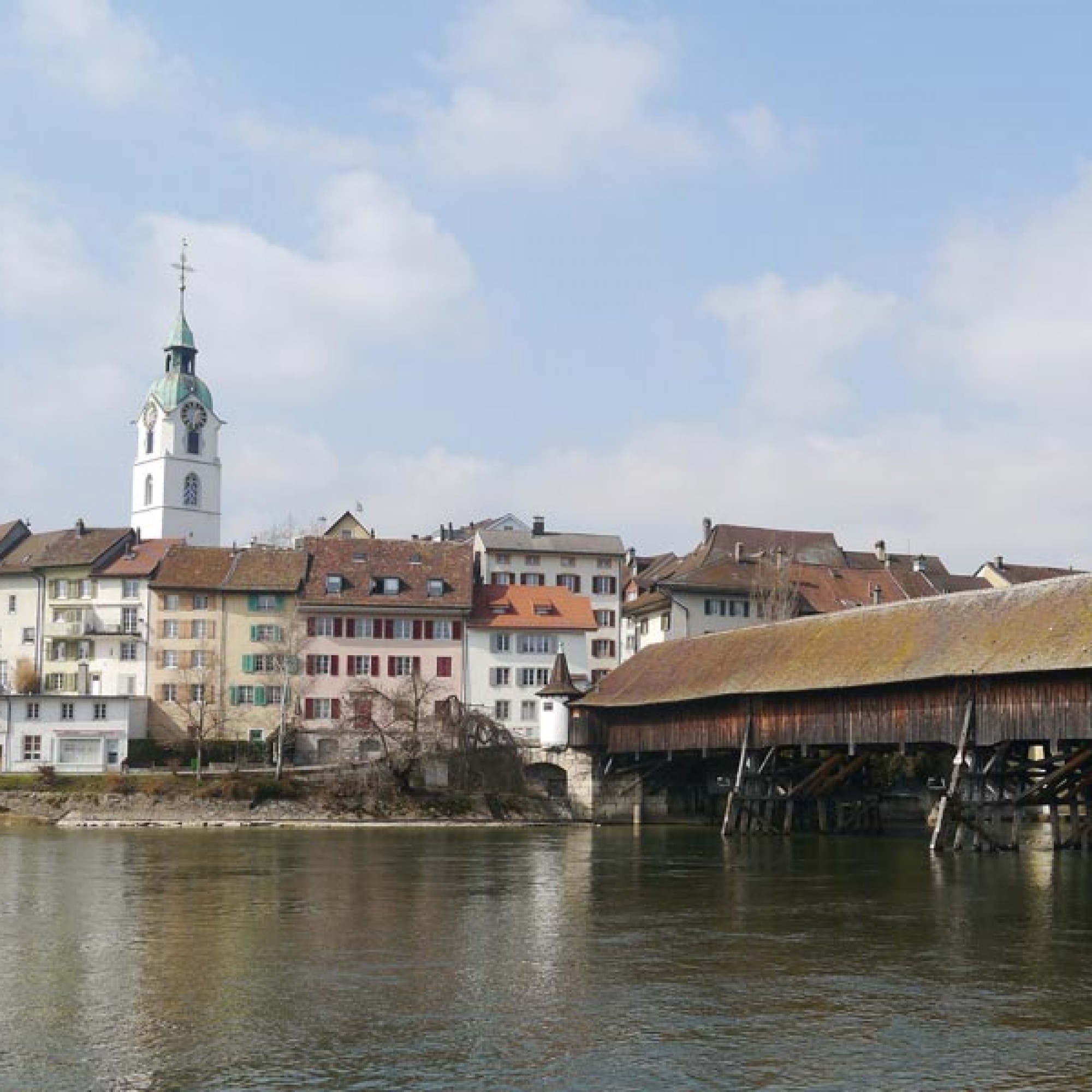 In Olten herrscht Parkplatzmangel. Deshalb gab es Pläne für die Tiefgarage unter dem Klostergarten. (Foto: Olten Tourismus)