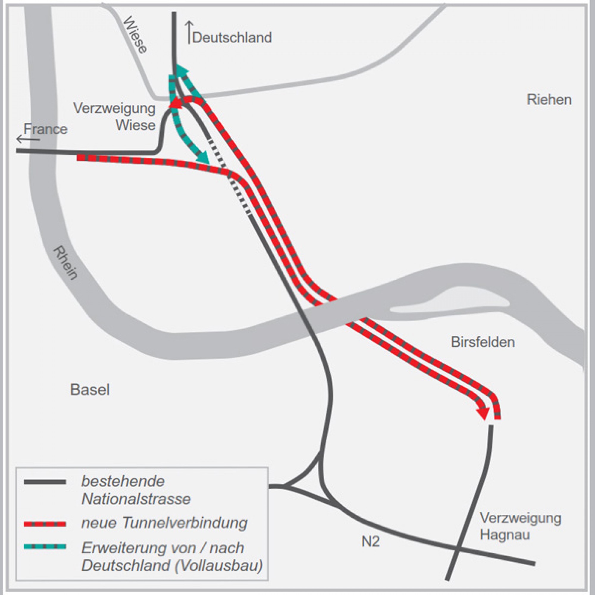Das Projekt „Rheintunnel“ (zvg)