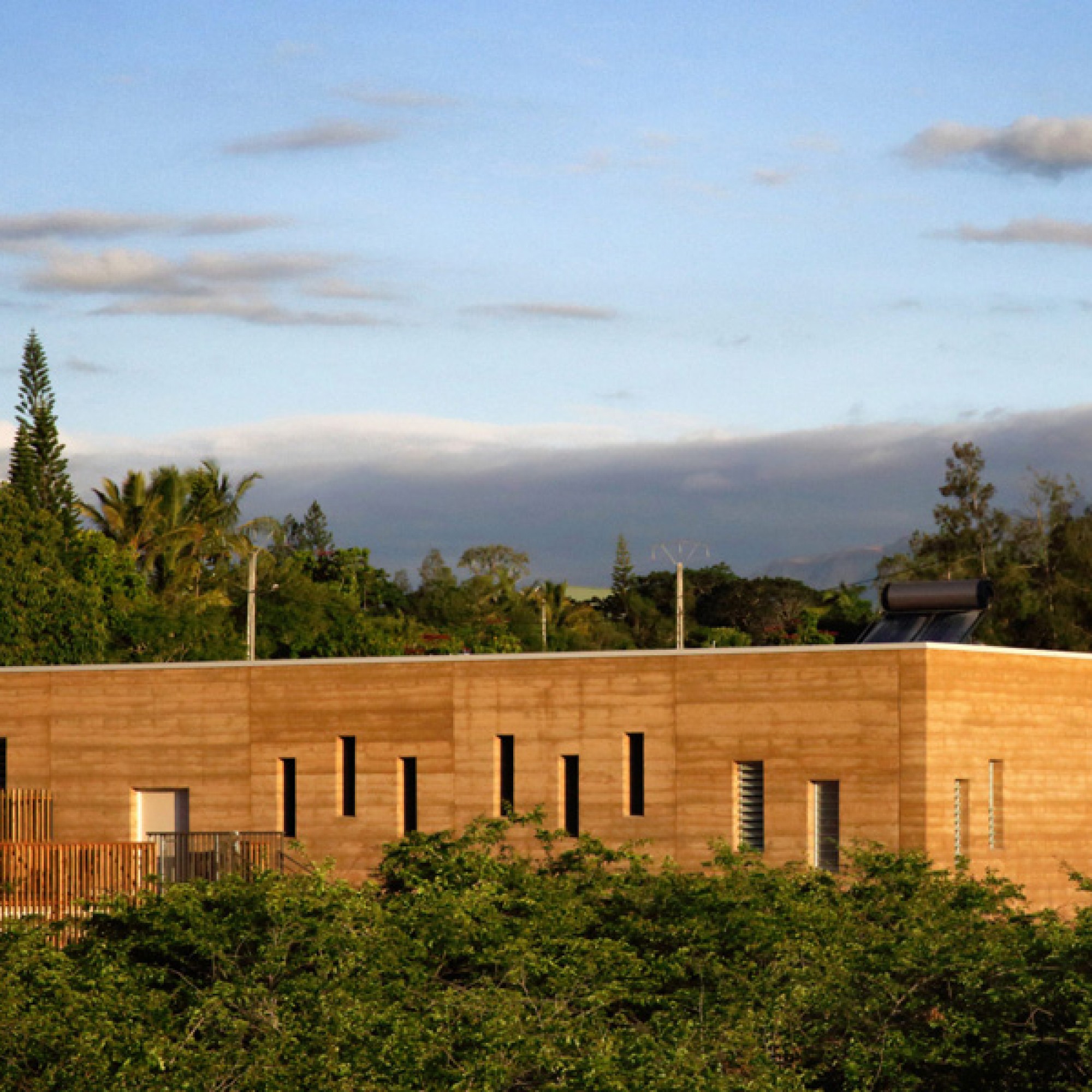 Gymnasium in Païamboué in Neukaledonien.