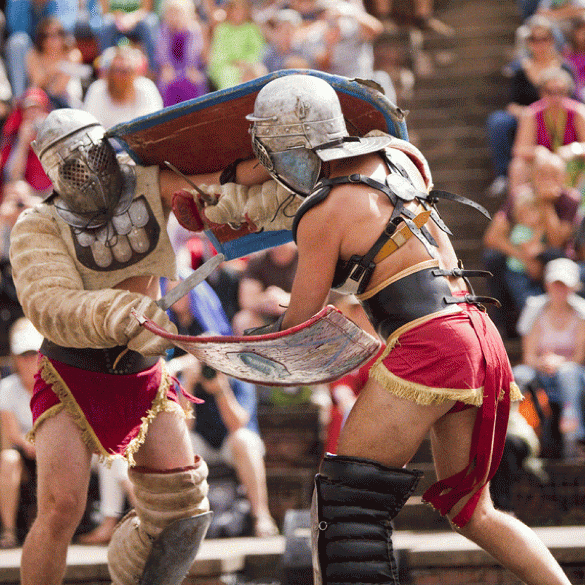 Auch das ist Augusta Raurica: Gladiatoren am grössten Römerfest der Schweiz. (Bild: Augusta Raurica)