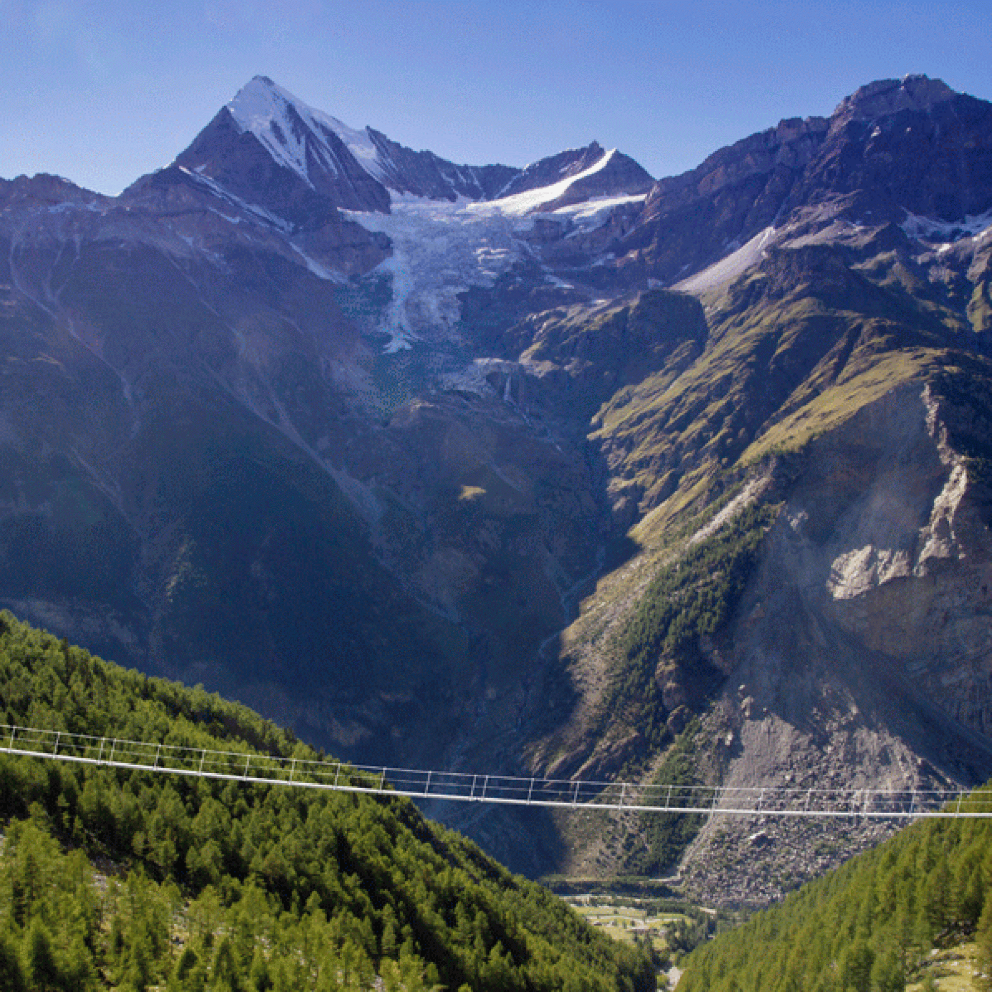 Die Brücke wird den Wanderweg um rund zwei Stunden verkürzen und wieder ohne grosse Höhendifferenz begehbar machen. (europweg.ch)