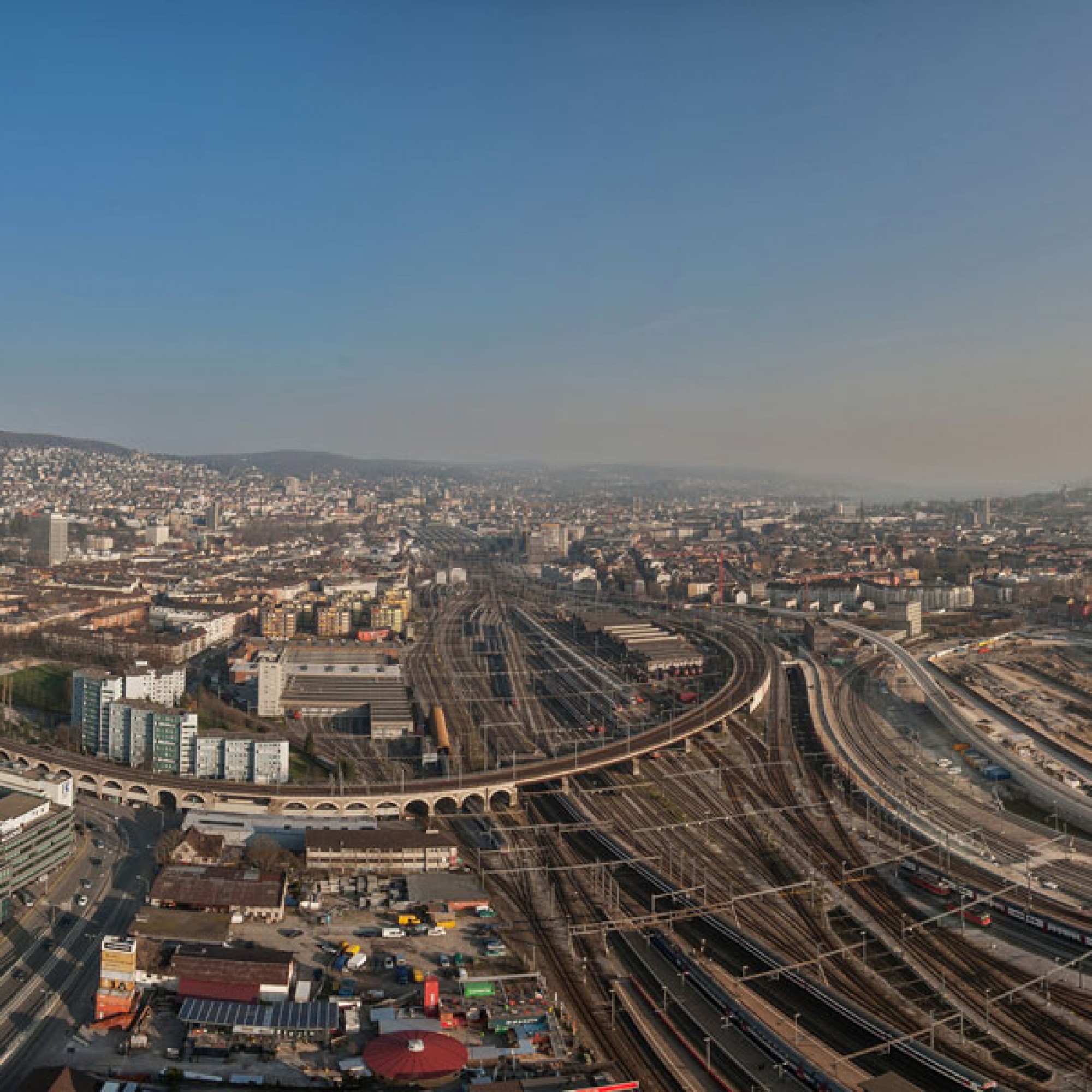 Zürich kann mit weiteren Investitionen in seine Bahnanlagen rechnen (SBB)