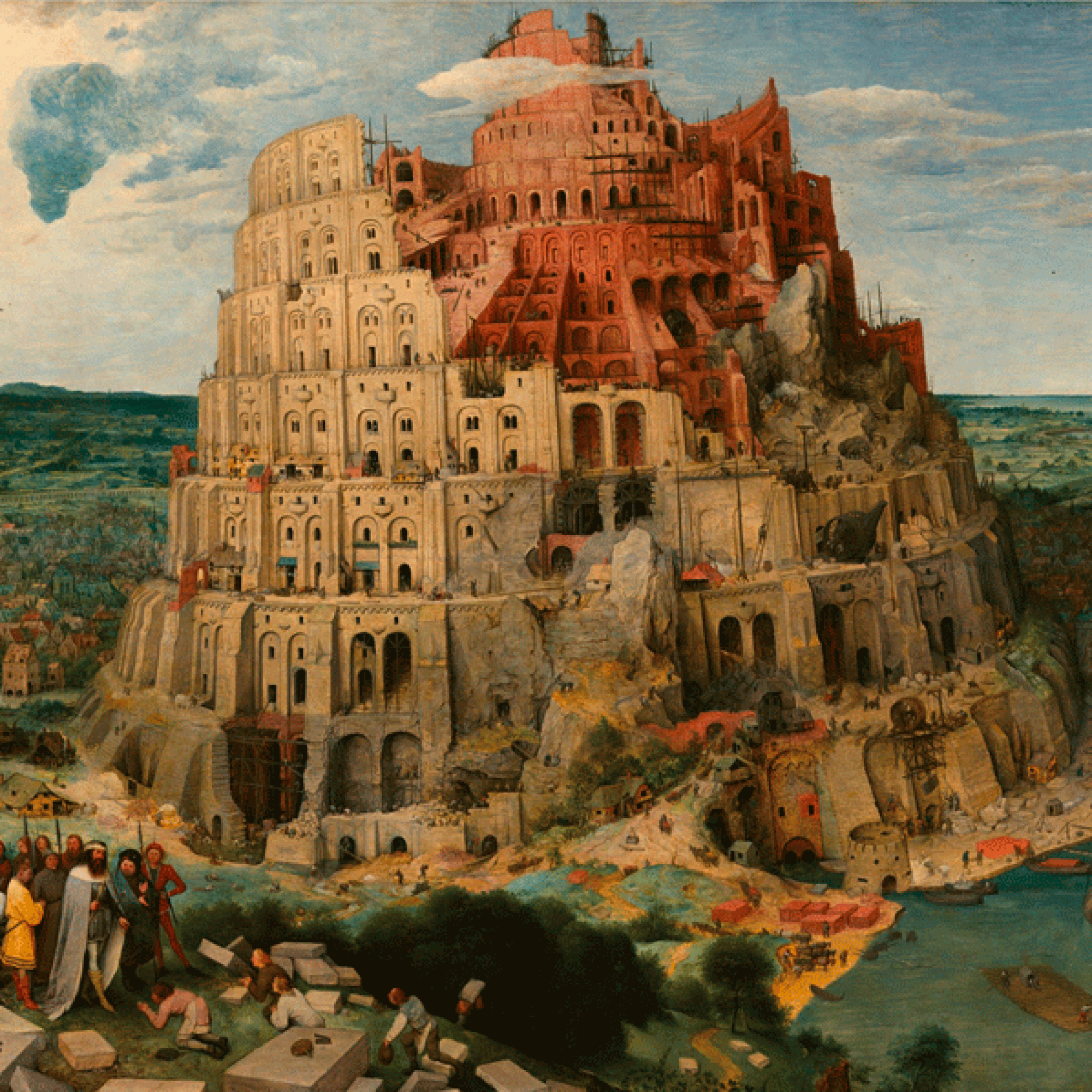 Der Turm zu Babel lieferte die Inspiration. Bild von Pieter Breugel, dem Älteren. (Google Art Project)