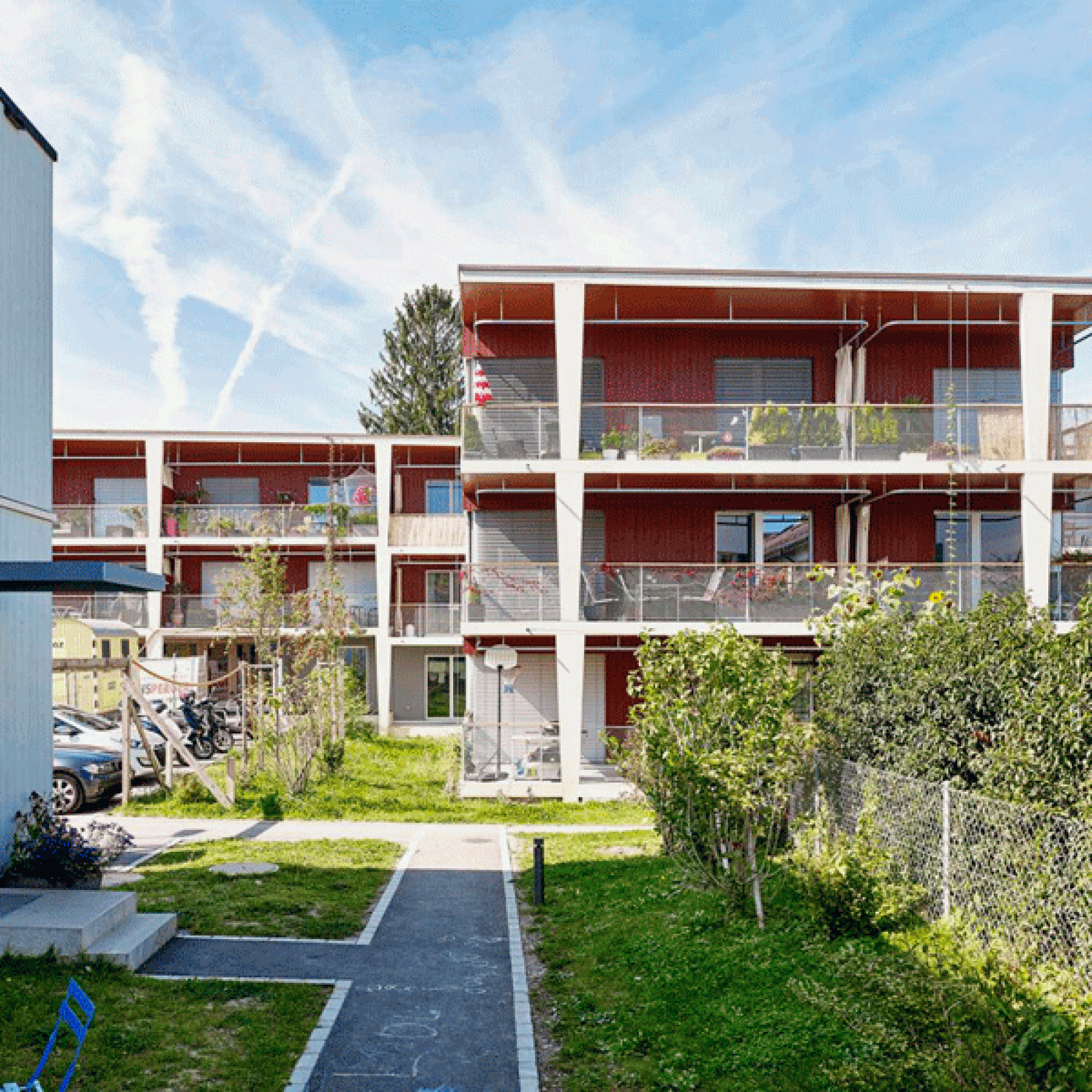 Gold in der Kategorie «Wohnbauten»: Die Überbauung «Brüggliäcker» der BS+EMI Architektenpartner AG setzte sich gegen 128 Konkurrenzprojekte durch. (Roland Bernath, Zürich)