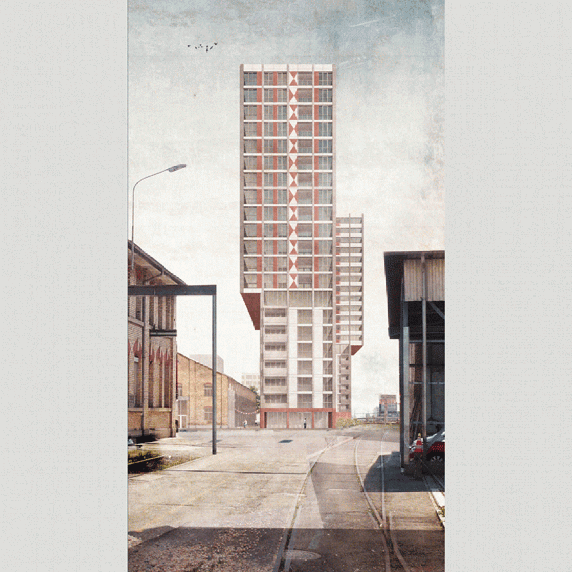 Inspiriert von der Umgebung: das Hochhaus der geplanten Überbauung. (zvg)