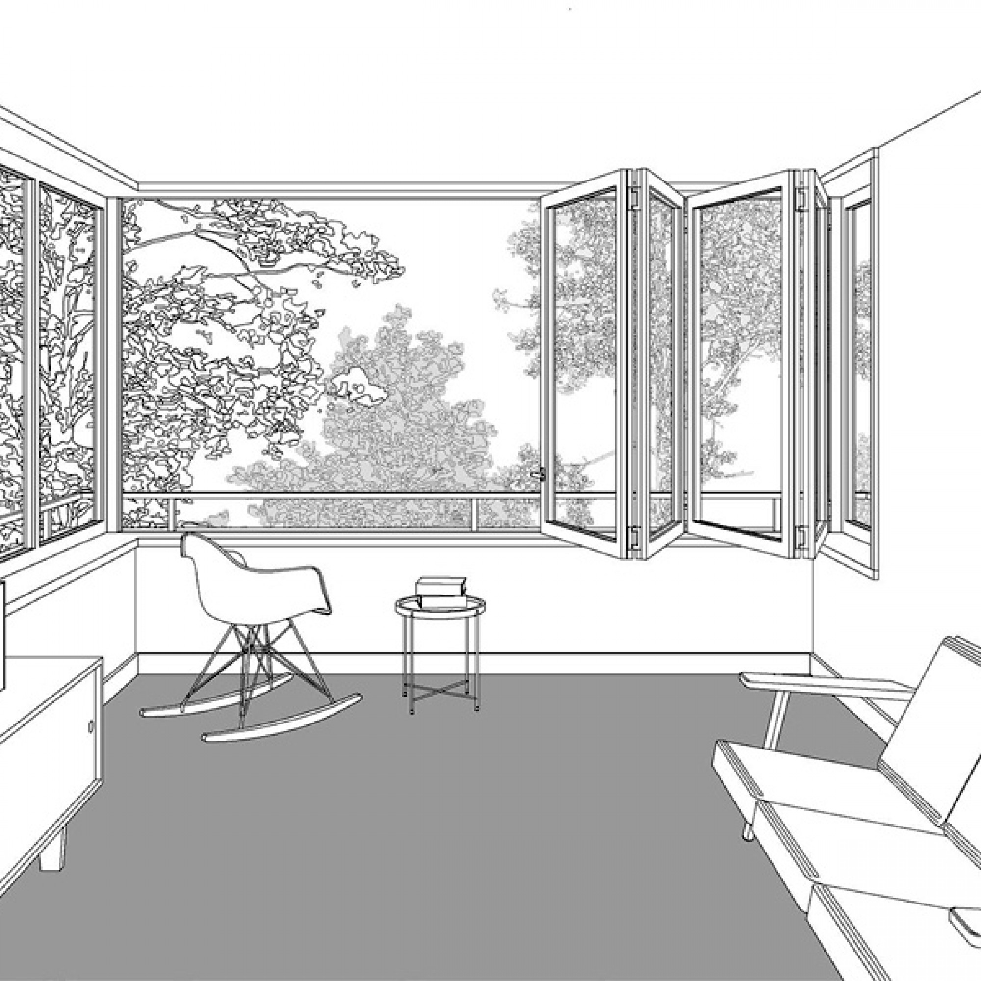 Beispielwohnung des Projekts „dihei“.