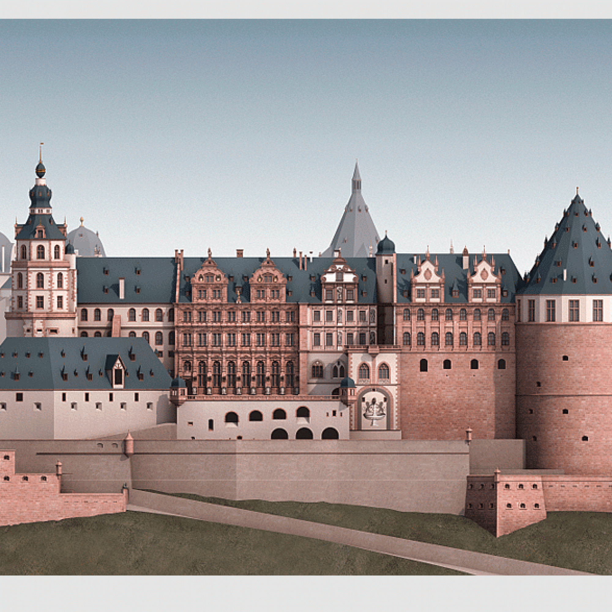 So soll das Schloss einst ausgesehen haben.... (KIT)