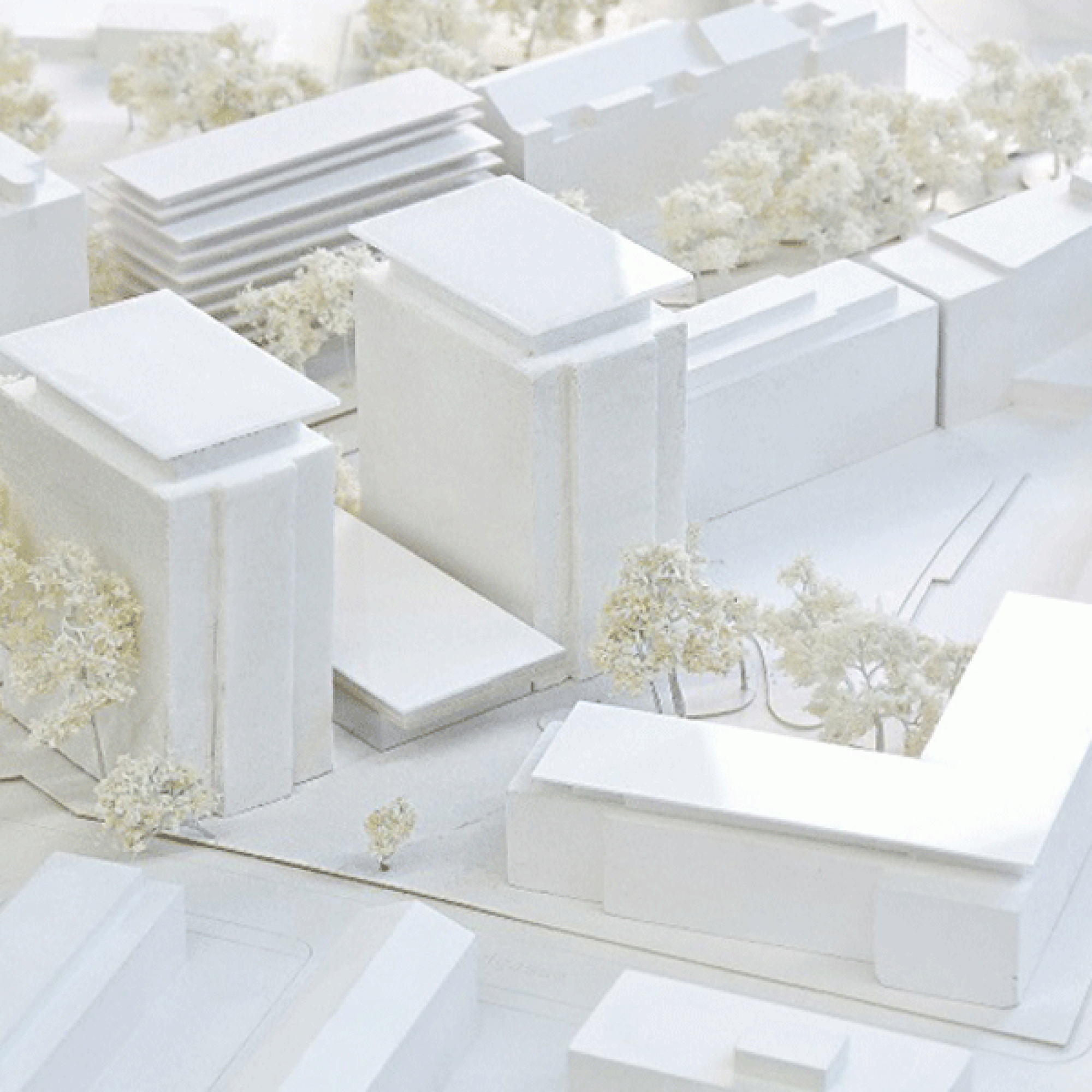 Modell des Neubau-Projekts.