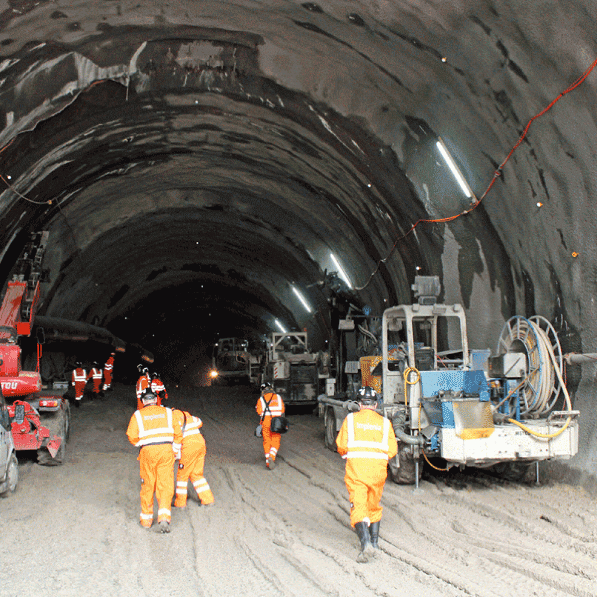 Bereits 130 Meter Lockergestein wurde im neuen Bözbergtunnel ausgebrochen. (Bild: Pascale Boschung)