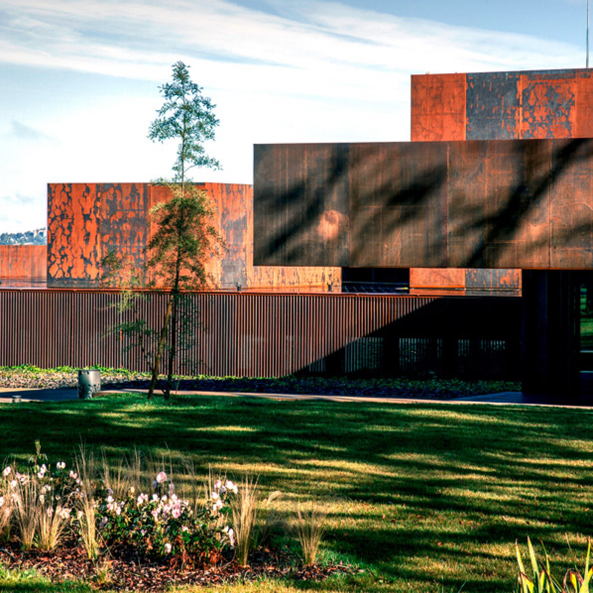Soulages Museum in Rodez, Frankreich. (Hisao Suzuki)