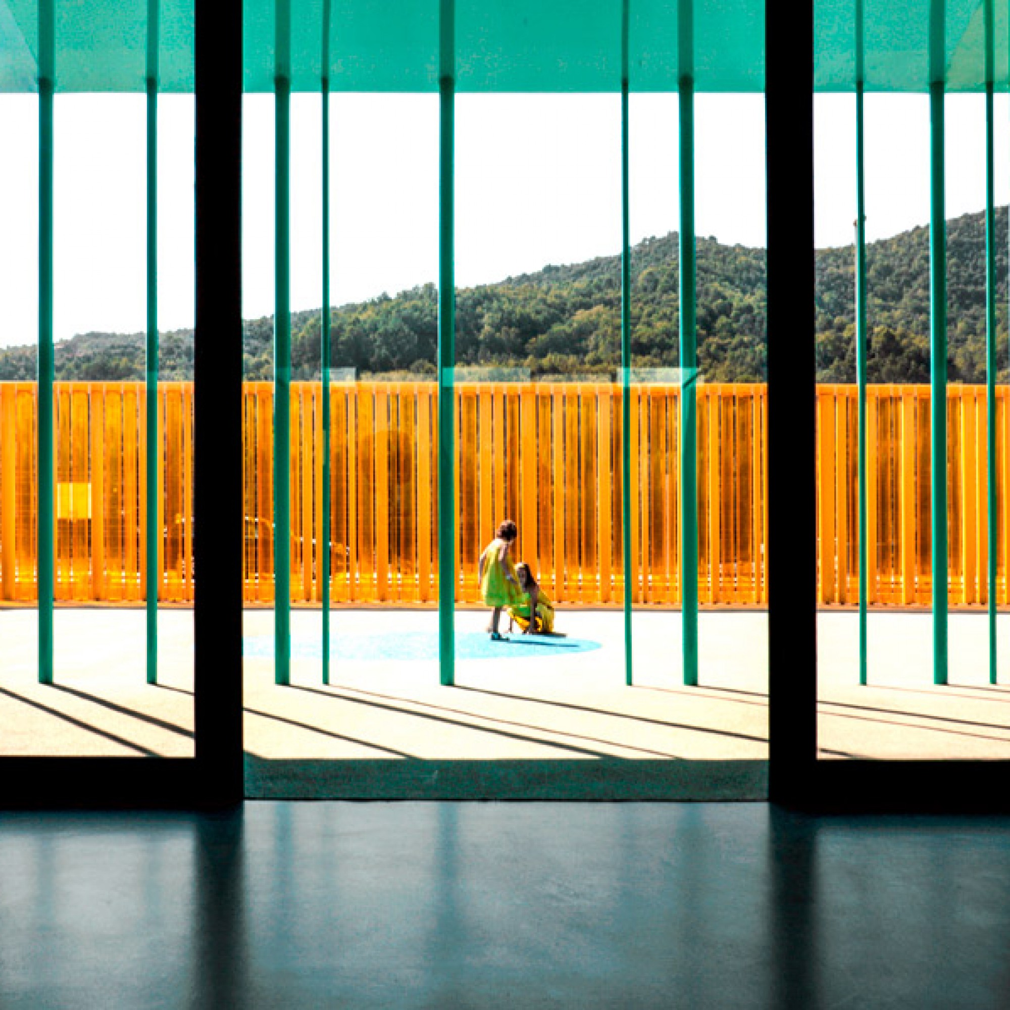 El Petit Comte Kindergarten in Besalú, Girona, Spanien. (Hisao Suzuki)