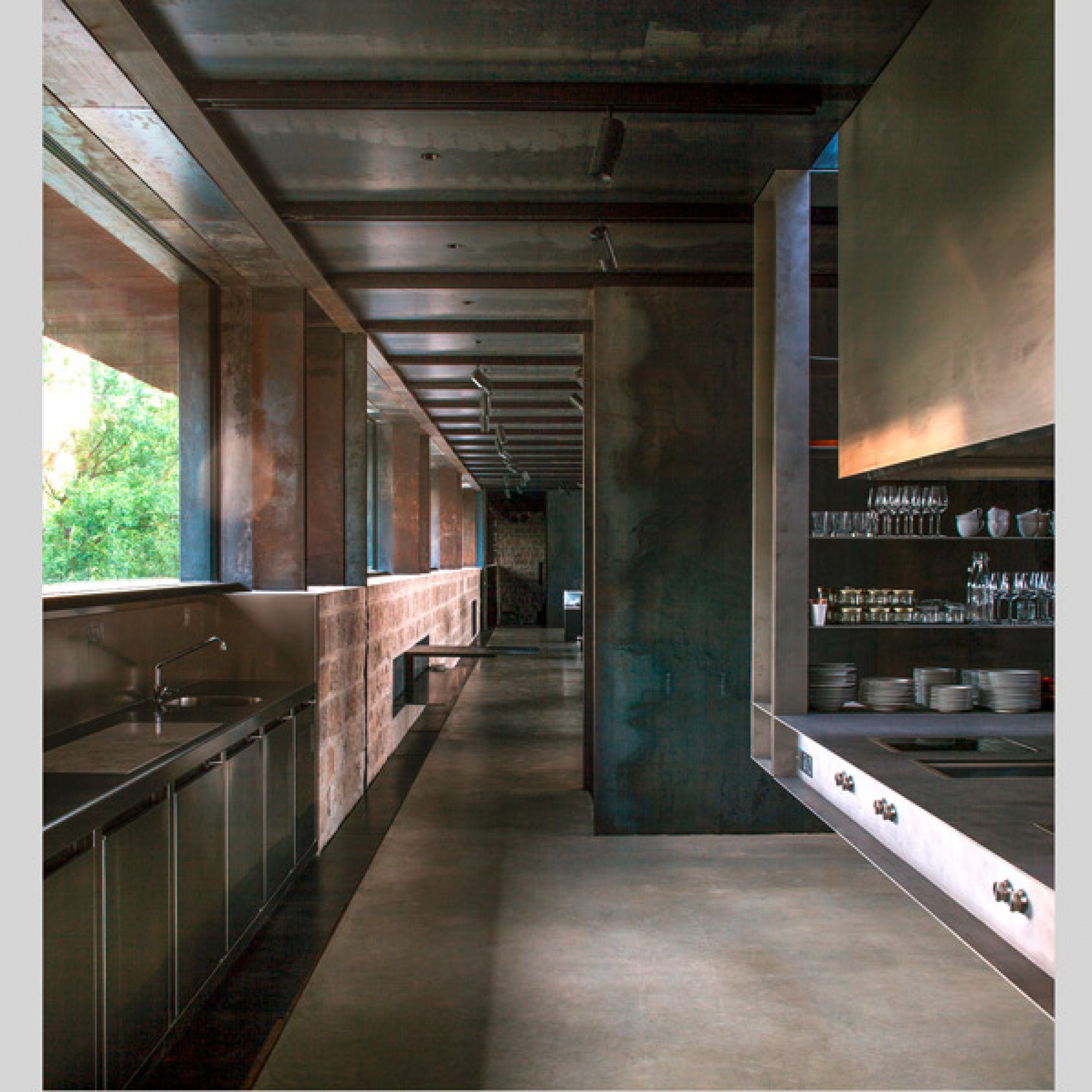La Cuisne, Kunstzentrum in Nègreplisse, Frankreich. (Hisao Suzuki)