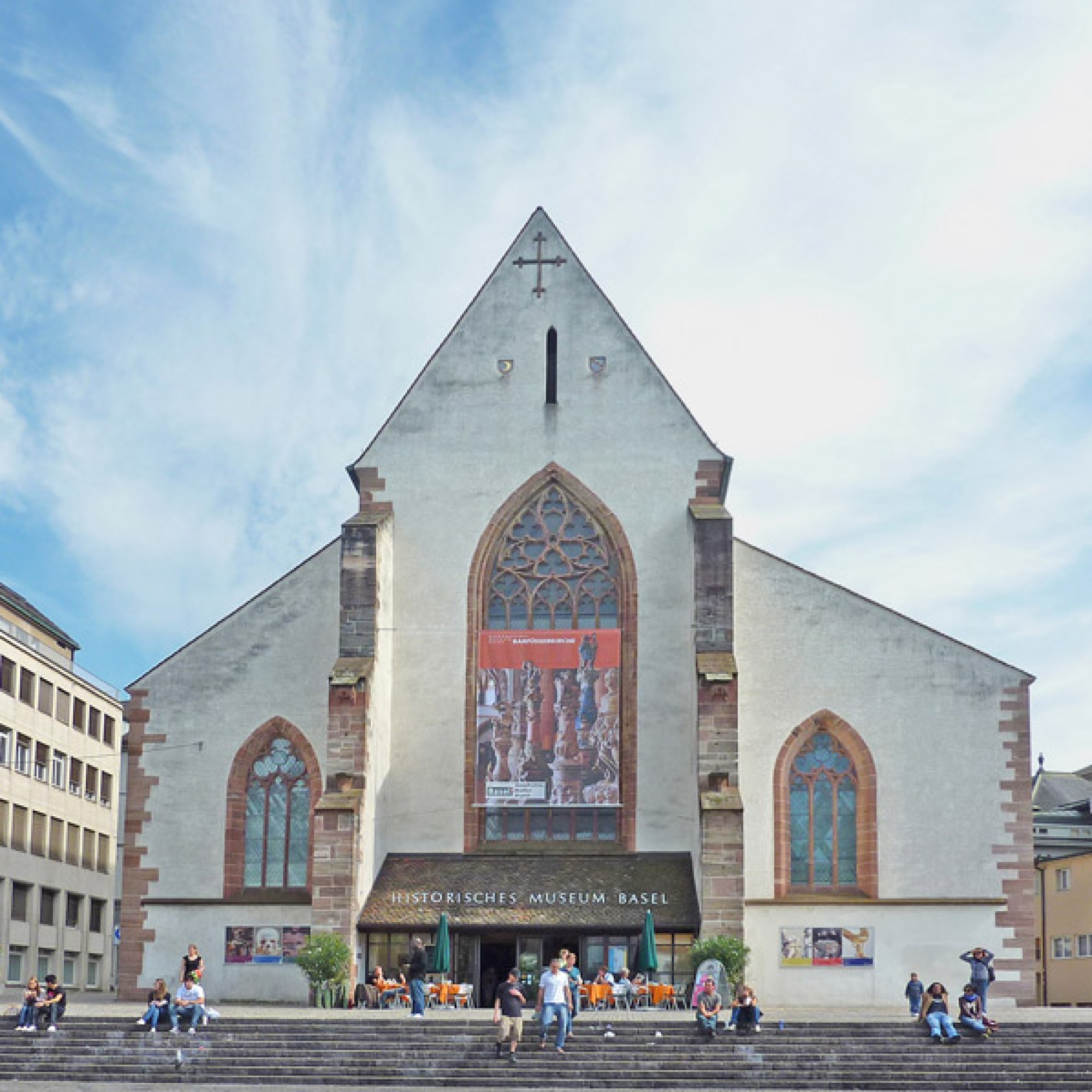 In der Barfüsserkirche ist heute das Historische Museum der Stadt Basel untergebracht. (James Steakley, CC BY-SA 3.0, Wikimedia)