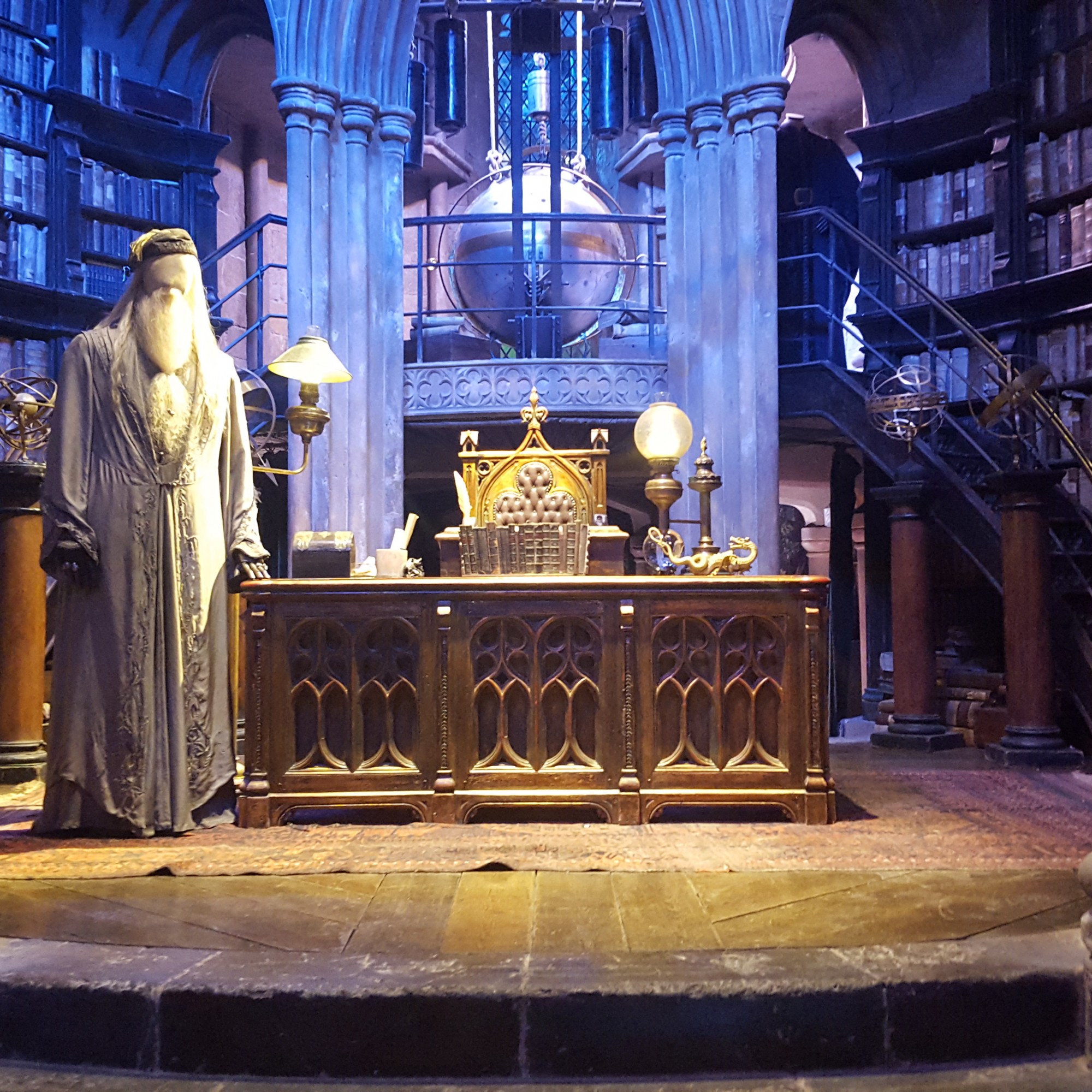 Set des Büros von Schulleiter Albus Dumbledore aus Harry Potter