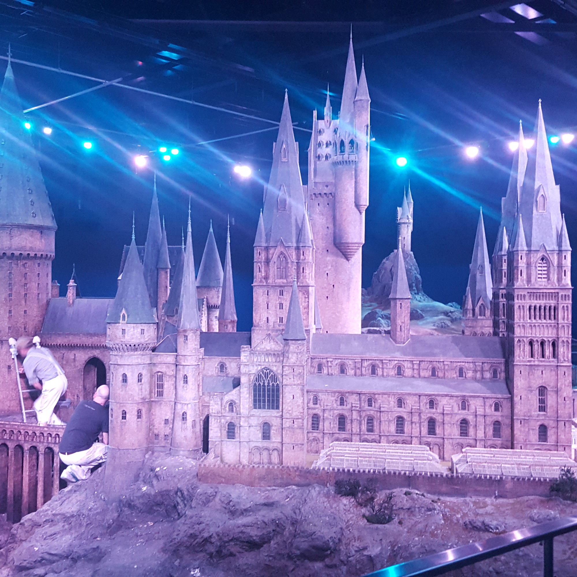 Hogwarts-Modell in den Warner Bros. Studios in London