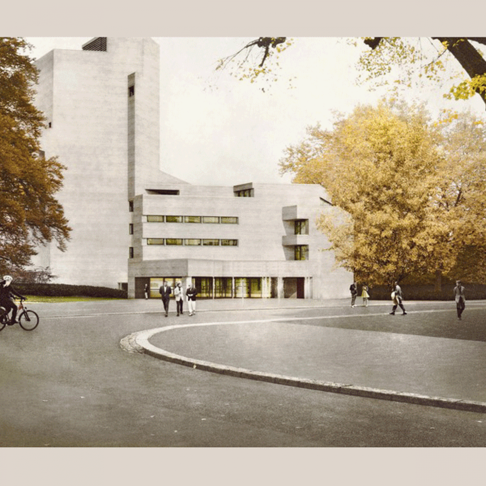 So könnte das Theater nach der Renovation aussehen. (Visualisierung zvg)