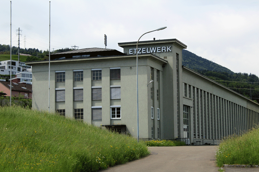 Etzelwerk in Altendorf SZ