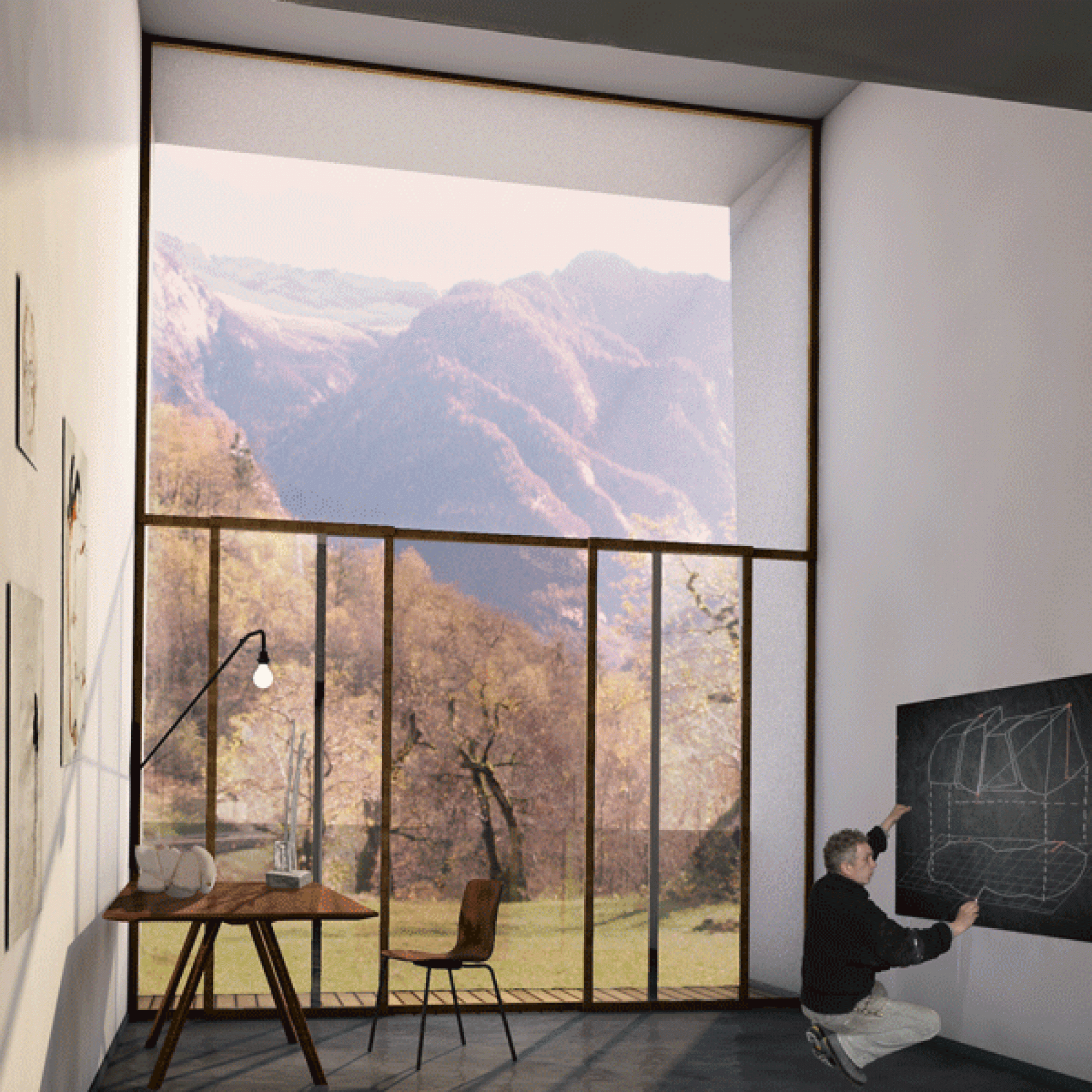 Innenansicht Atelier