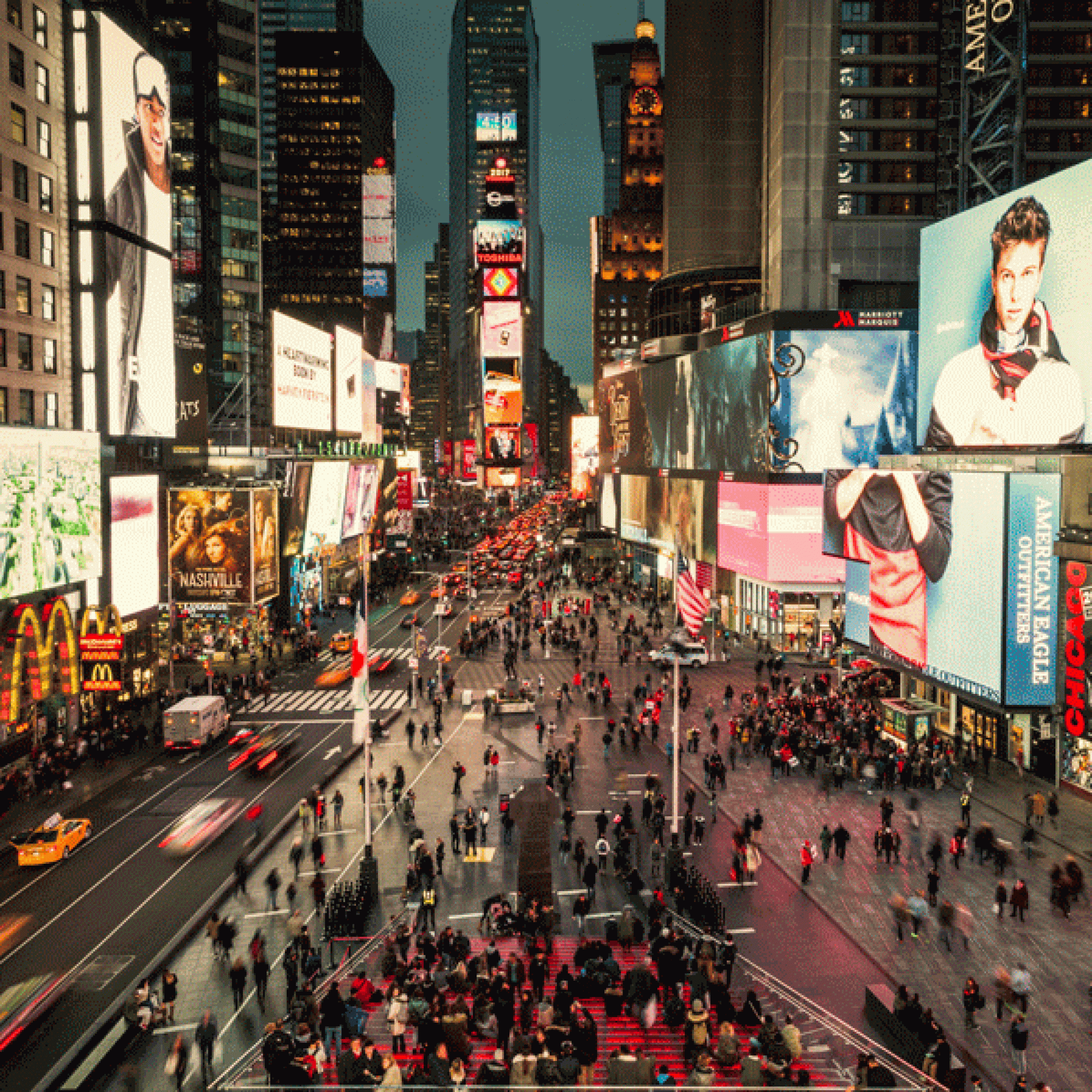 Mehr Platz für Fussgänger auf dem Times Square. (zvg)