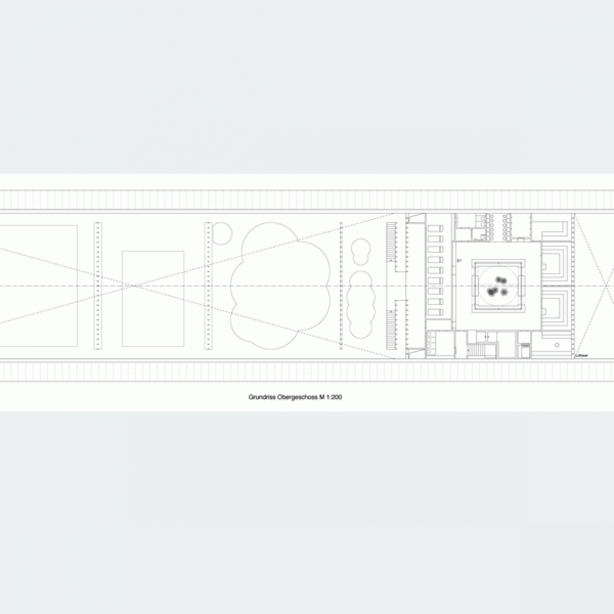 Grundriss Obergeschoss 1:200