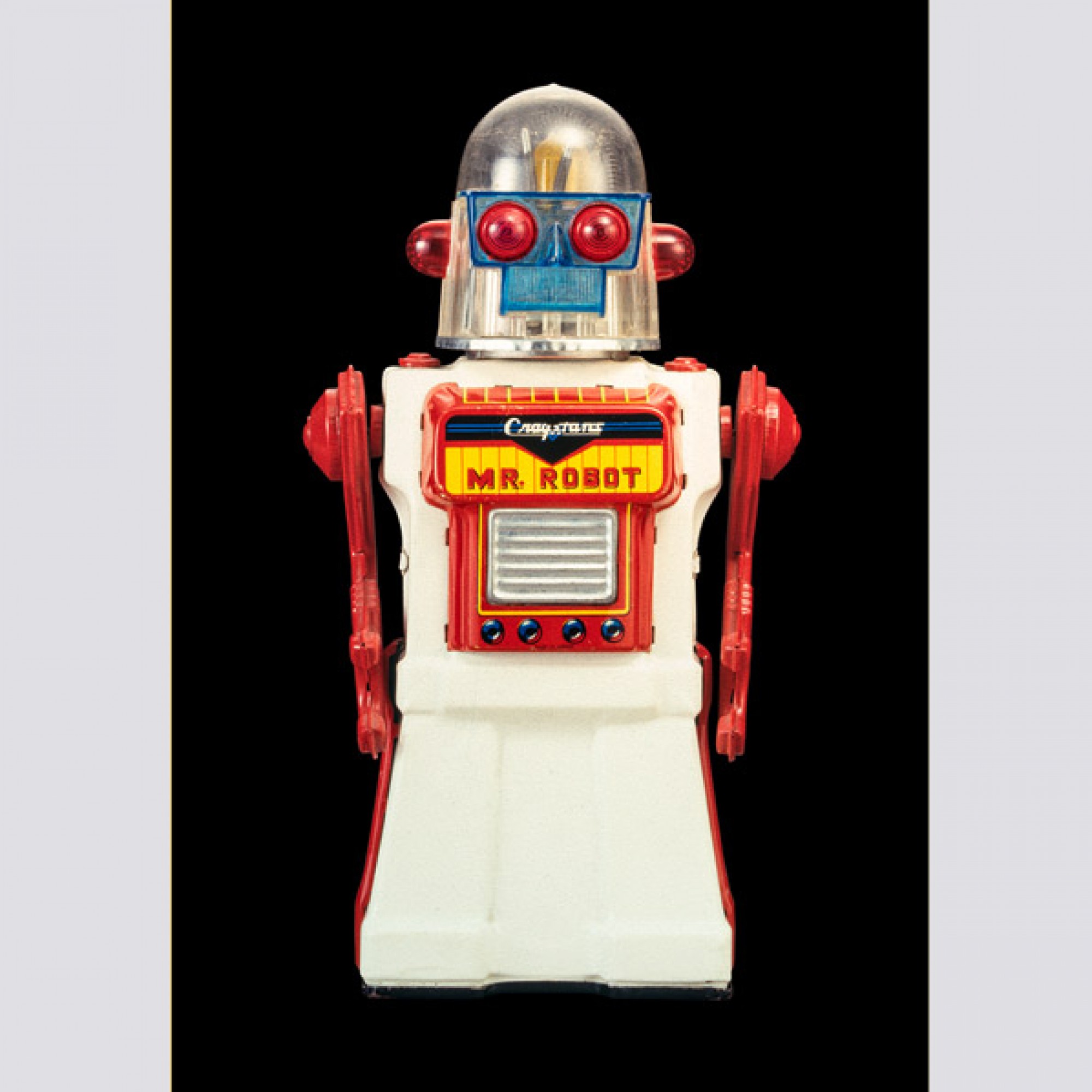 Mr. Robot, Yonezawa, Japan, 1961, 28 cm, Sammlung Rolf Fehlbaum (Moritz Herzog)