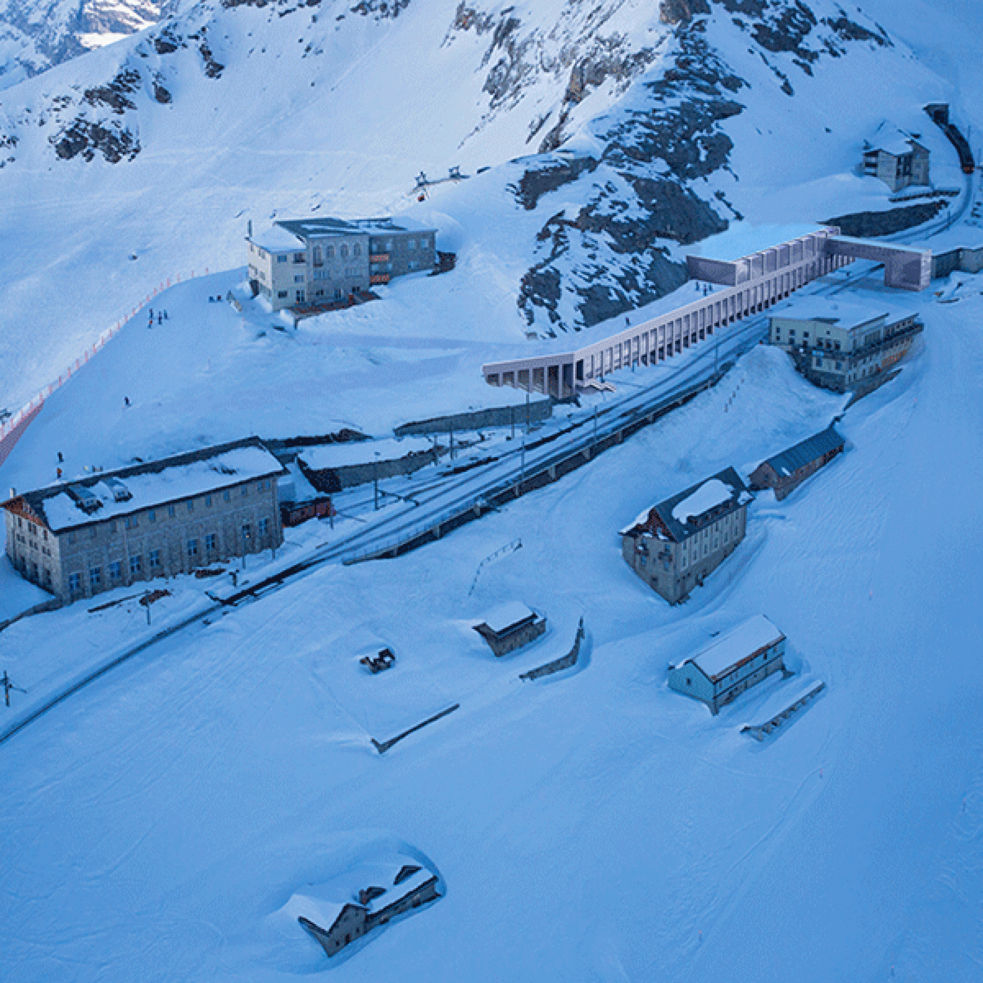 ... und die Station nochmals von oben. (Bild: zvg)