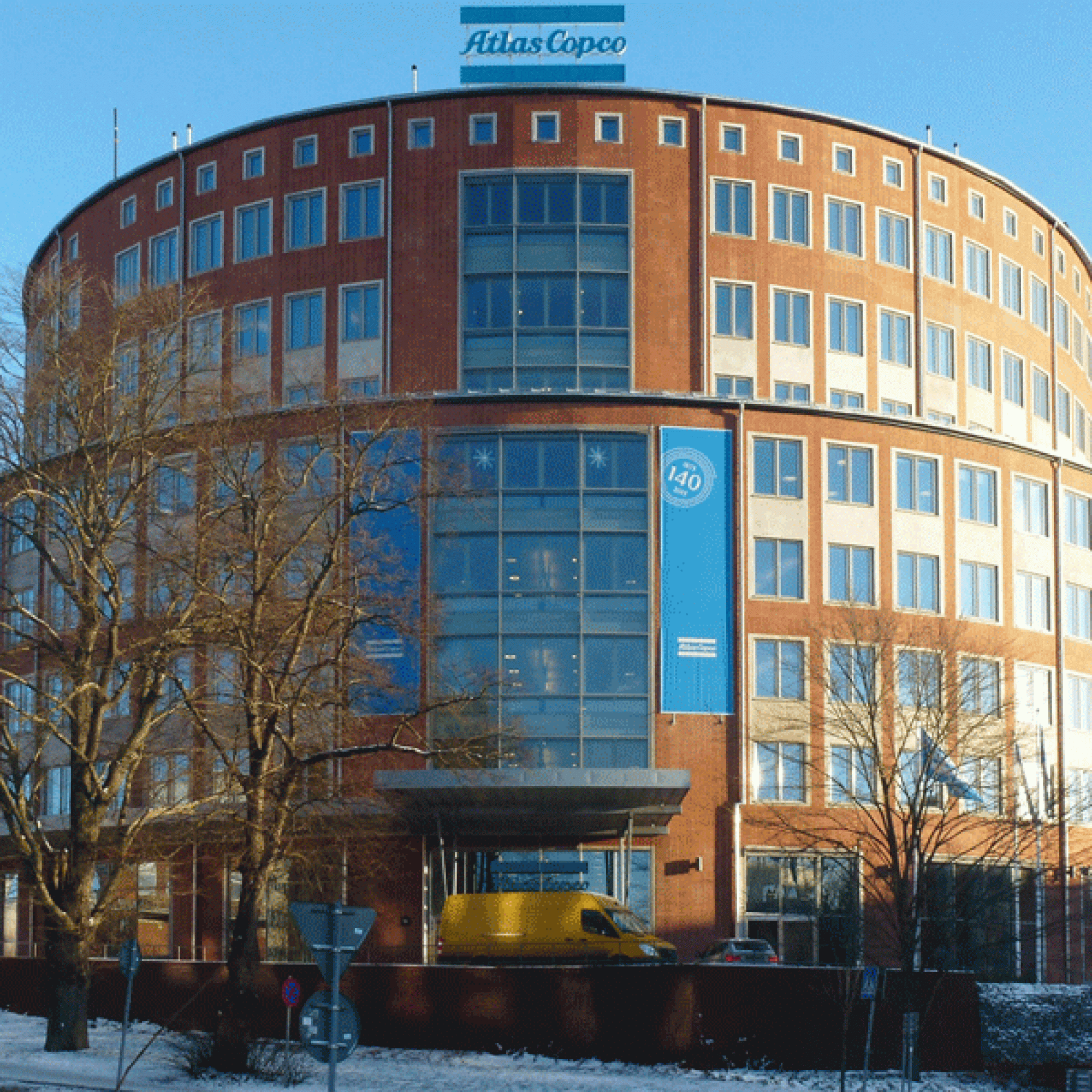 Atlas Copcos Hauptbüro in Nacka, Schweden.  (Bild: Holger.Ellgaard wikimedia CC BY-SA 3.0)