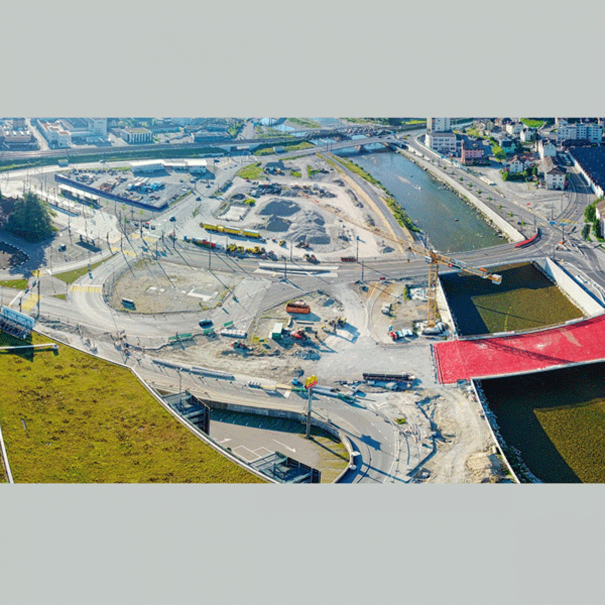 Der Seetalplatz ist der grösste Innerschweizer Verkehrsknotenpunkt und bekommt ein neues Regime. (Bilder zvg)