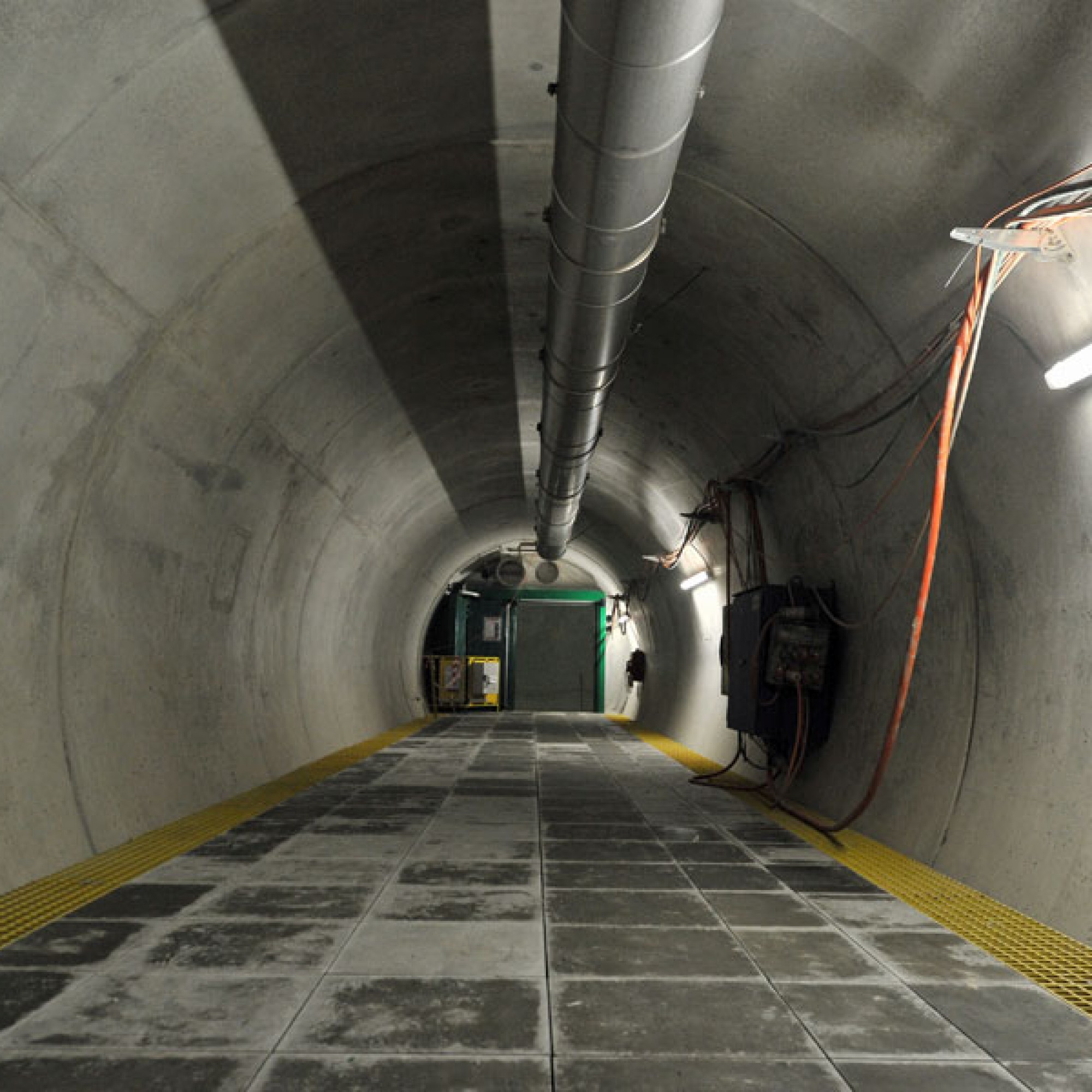 Bahntechnik im Ceneri-Basistunnel. (Bild: zvg)