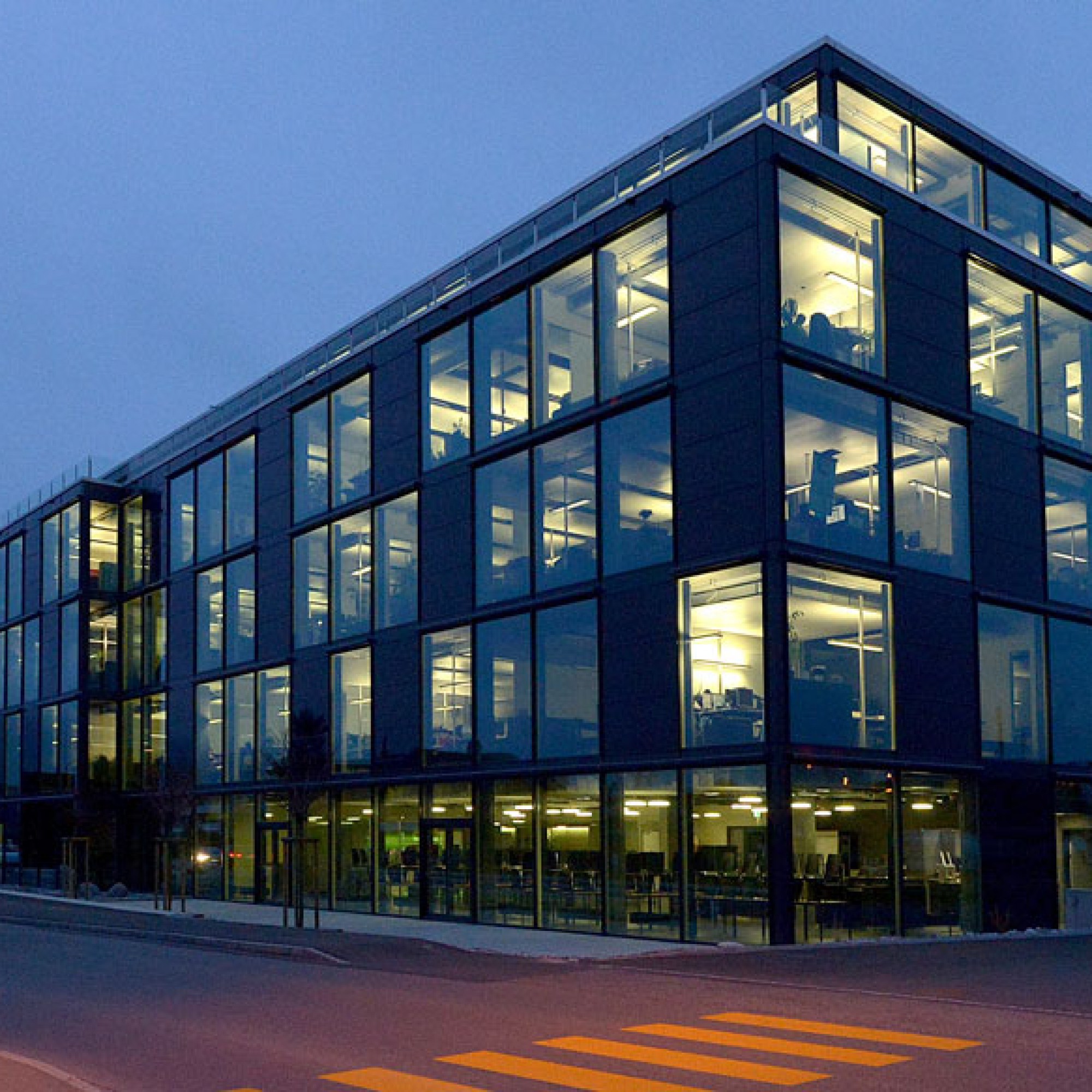 Solar-Technologie-Zentrum in Thun.