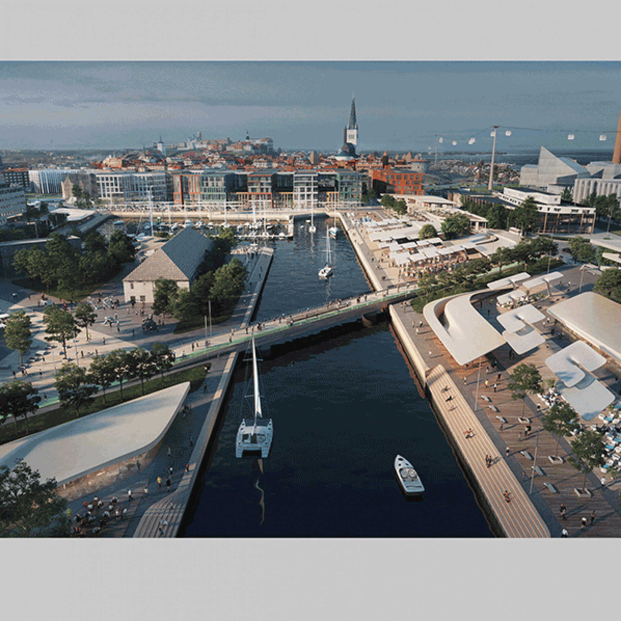 Mit dem Quartier wird nicht nur der Hafen erweitert und ausgebaut.. (zvg)