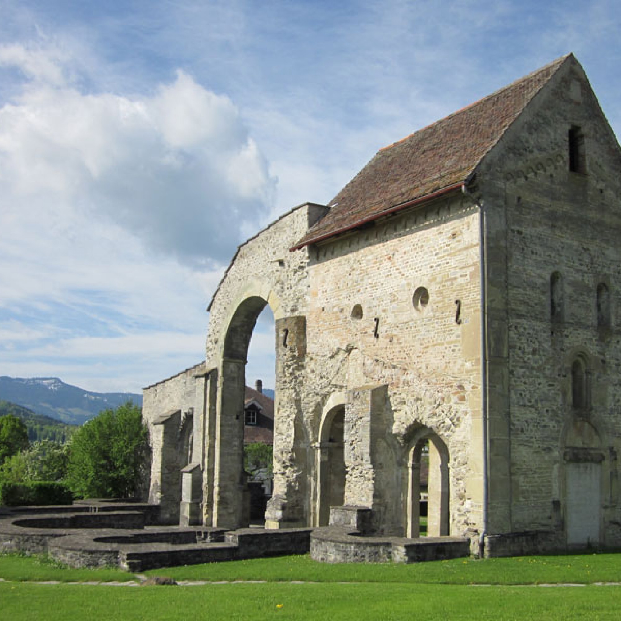 Ruine des Cluniazenserpriorats St. Peter und Paul. (Rüeggisberg BE) (Bild: © Patrick Schmed)