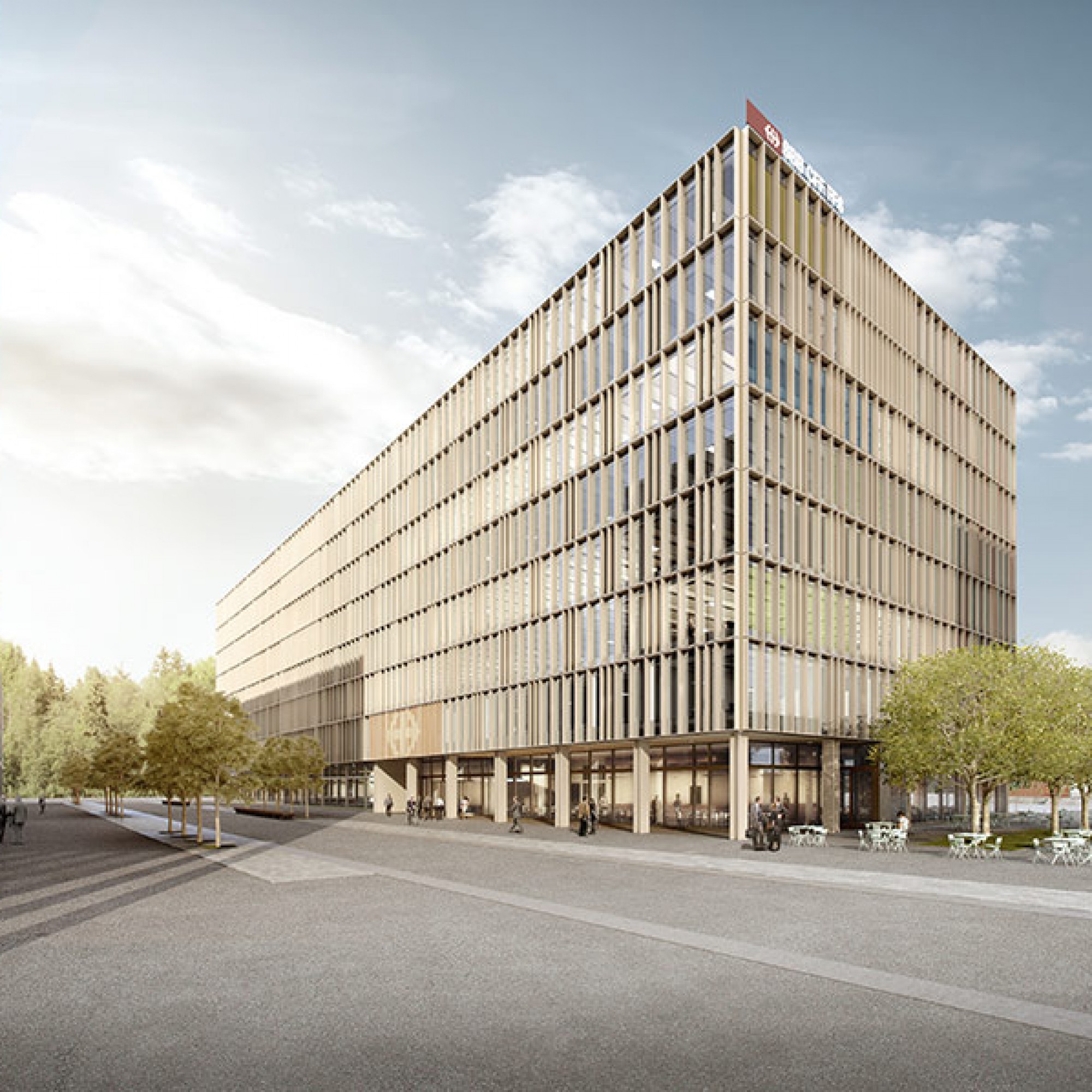 Das neue IT-Gebäude stammt aus der Feder der MOKA Architekten. (SBB)