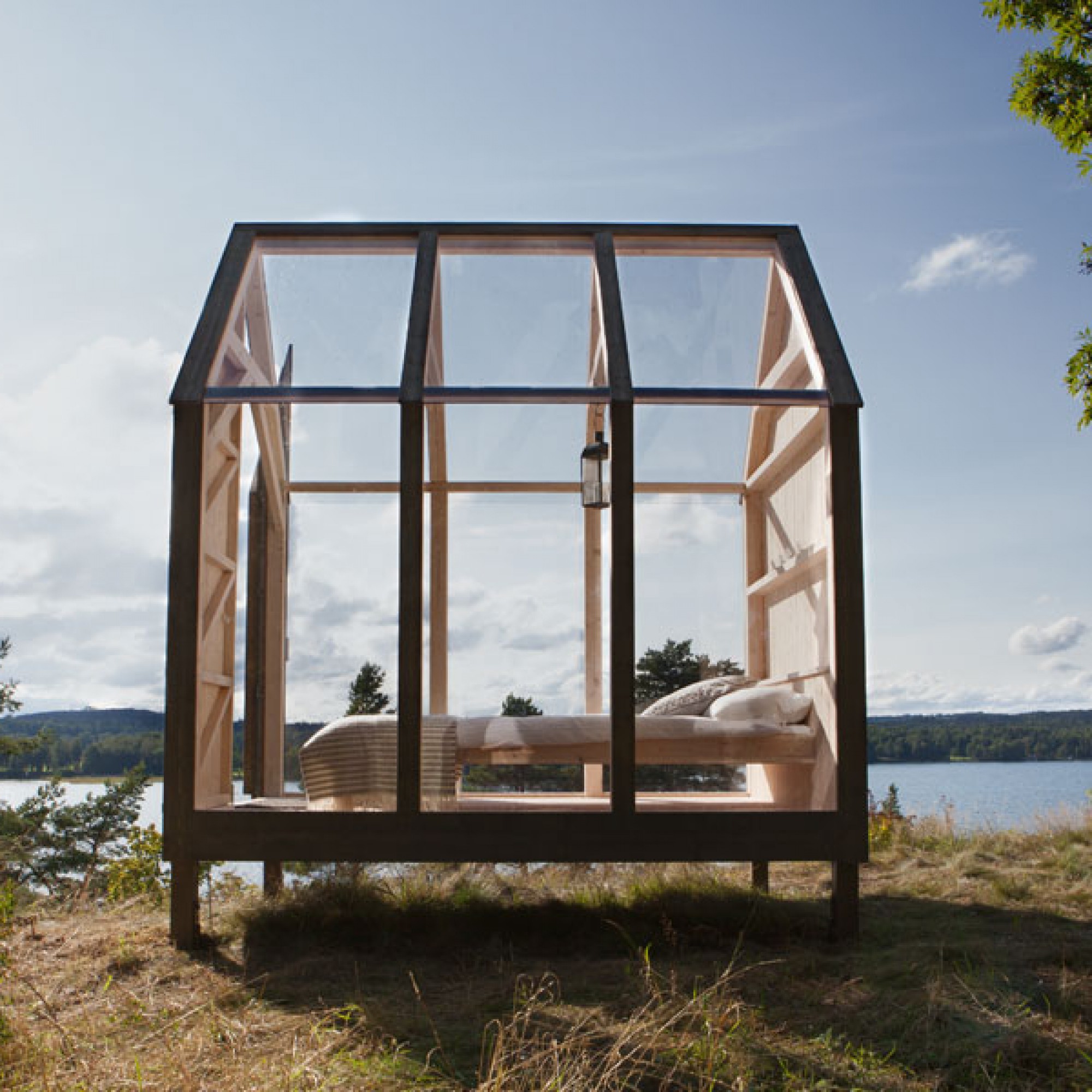 The 72 Hour Cabin (Bild: Visit Sweden, Maja Flink)