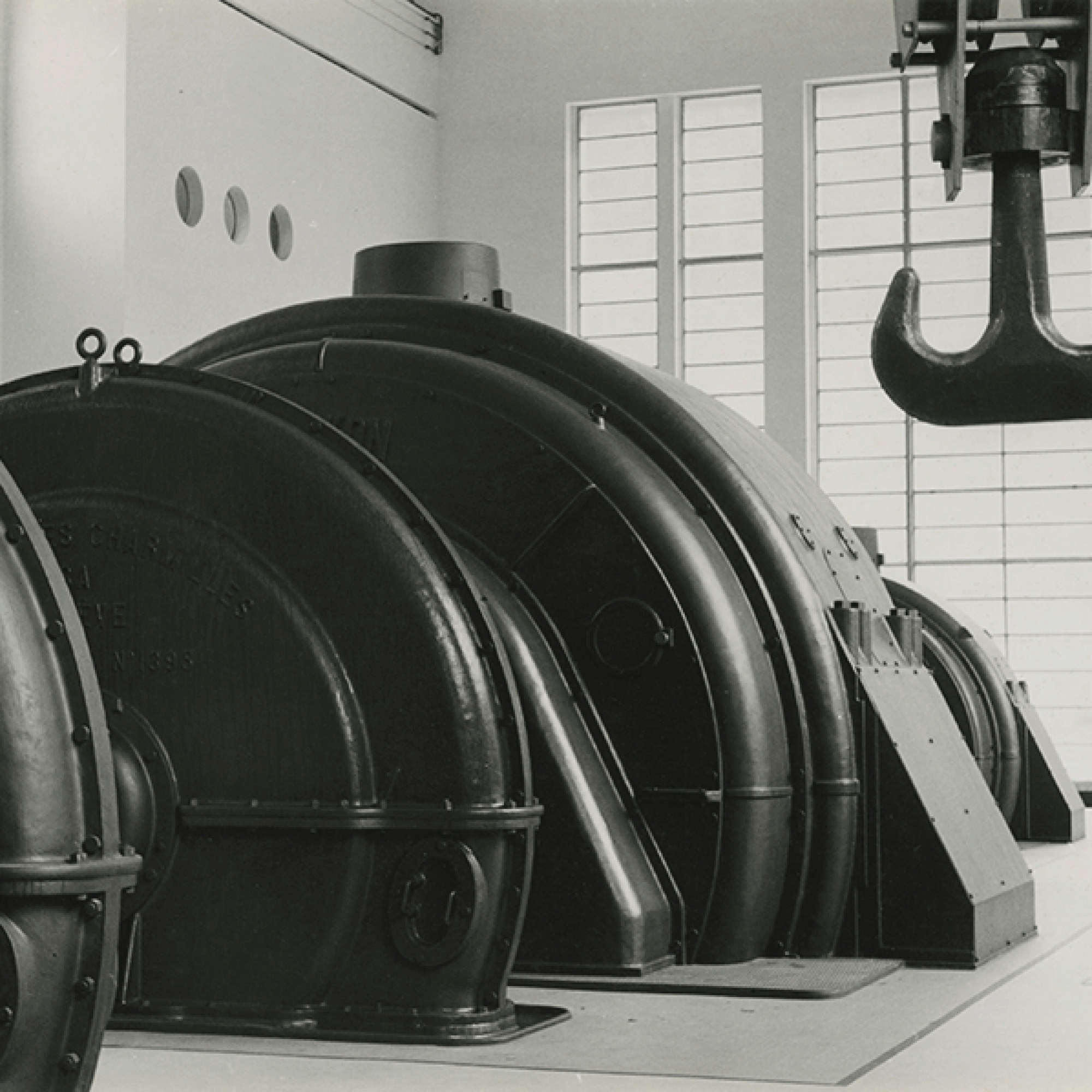 Kraftwerk Grande Dixence, 1942. 