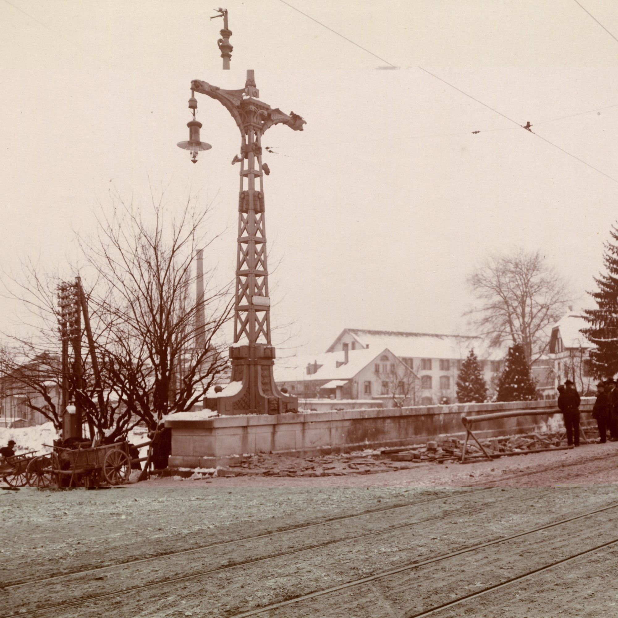 Utobrücke Zürich, 1909