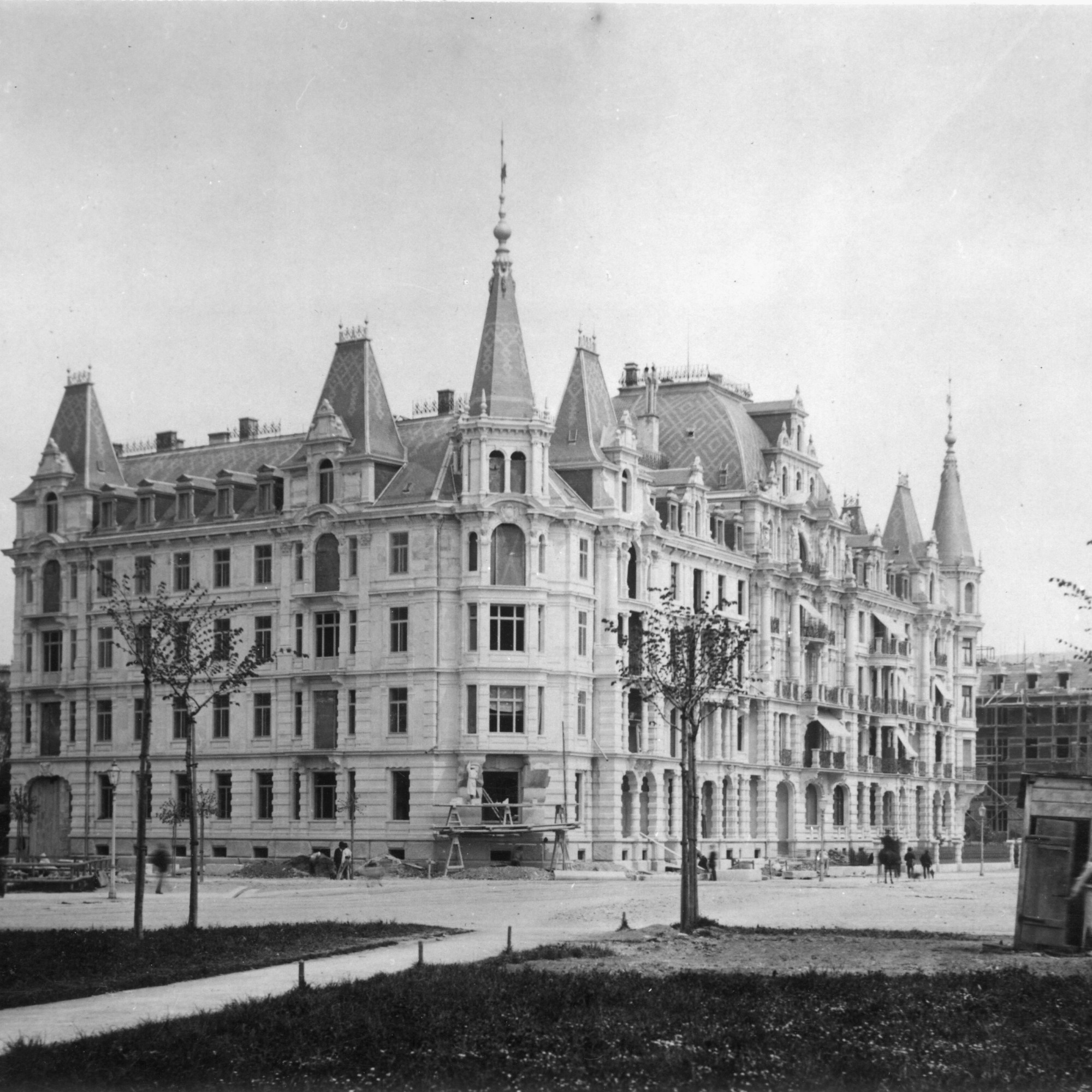 Weisses Schloss, 1891