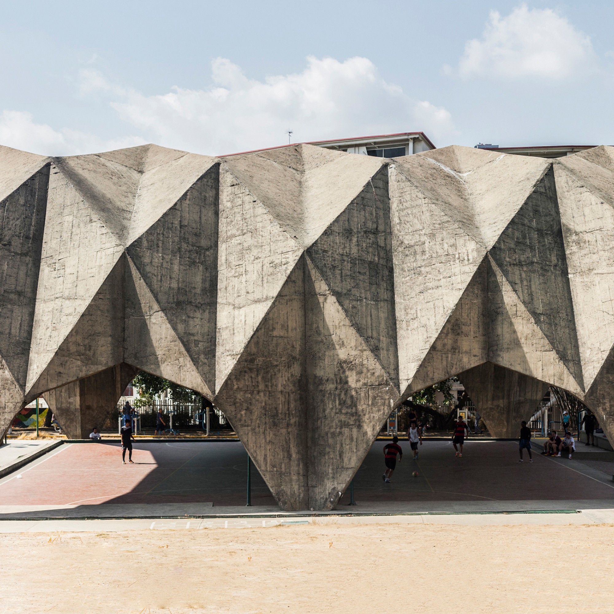 Cable Car Station in Caracas, Venezuela, von Alejandro Pietri und Alfredo Jahn, 1954 bis 1956.